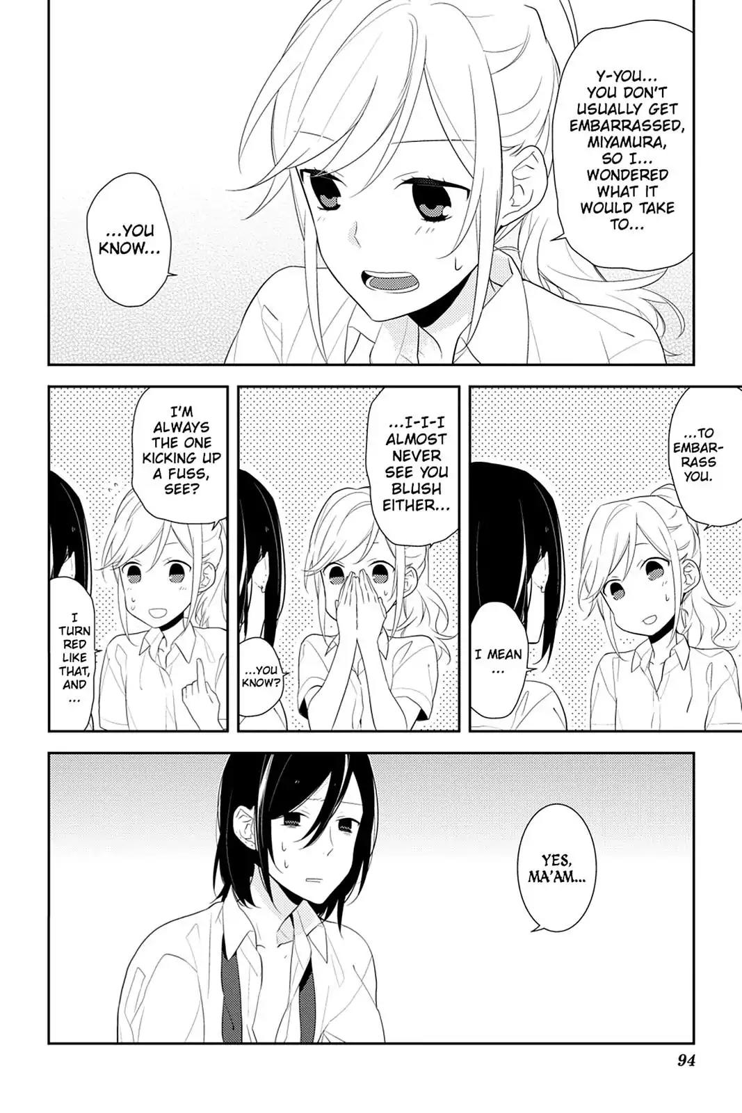 Horimiya Chapter 17 page 12 - Chapter 17 : Rebellion