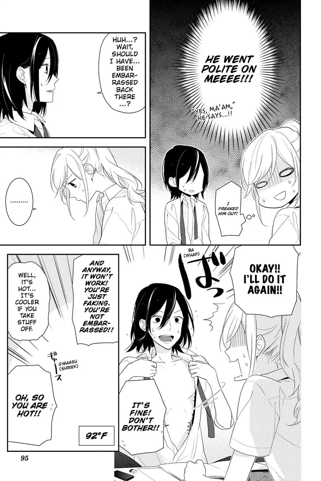 Horimiya Chapter 17 page 13 - Chapter 17 : Rebellion