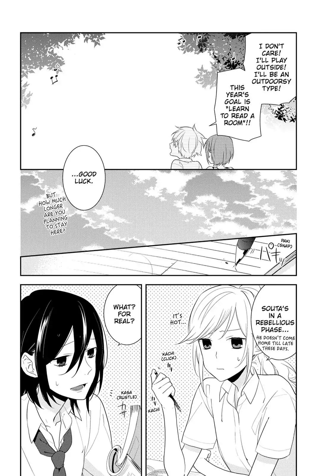 Horimiya Chapter 17 page 6 - Chapter 17 : Rebellion
