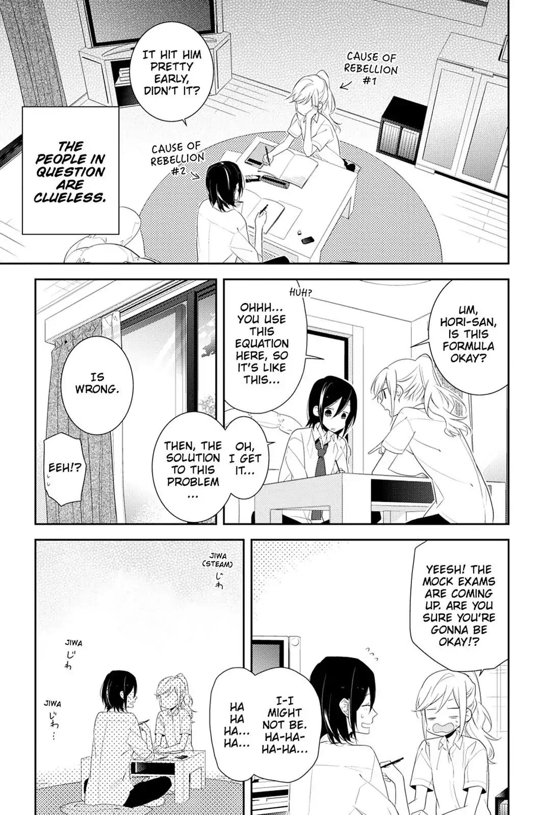 Horimiya Chapter 17 page 7 - Chapter 17 : Rebellion