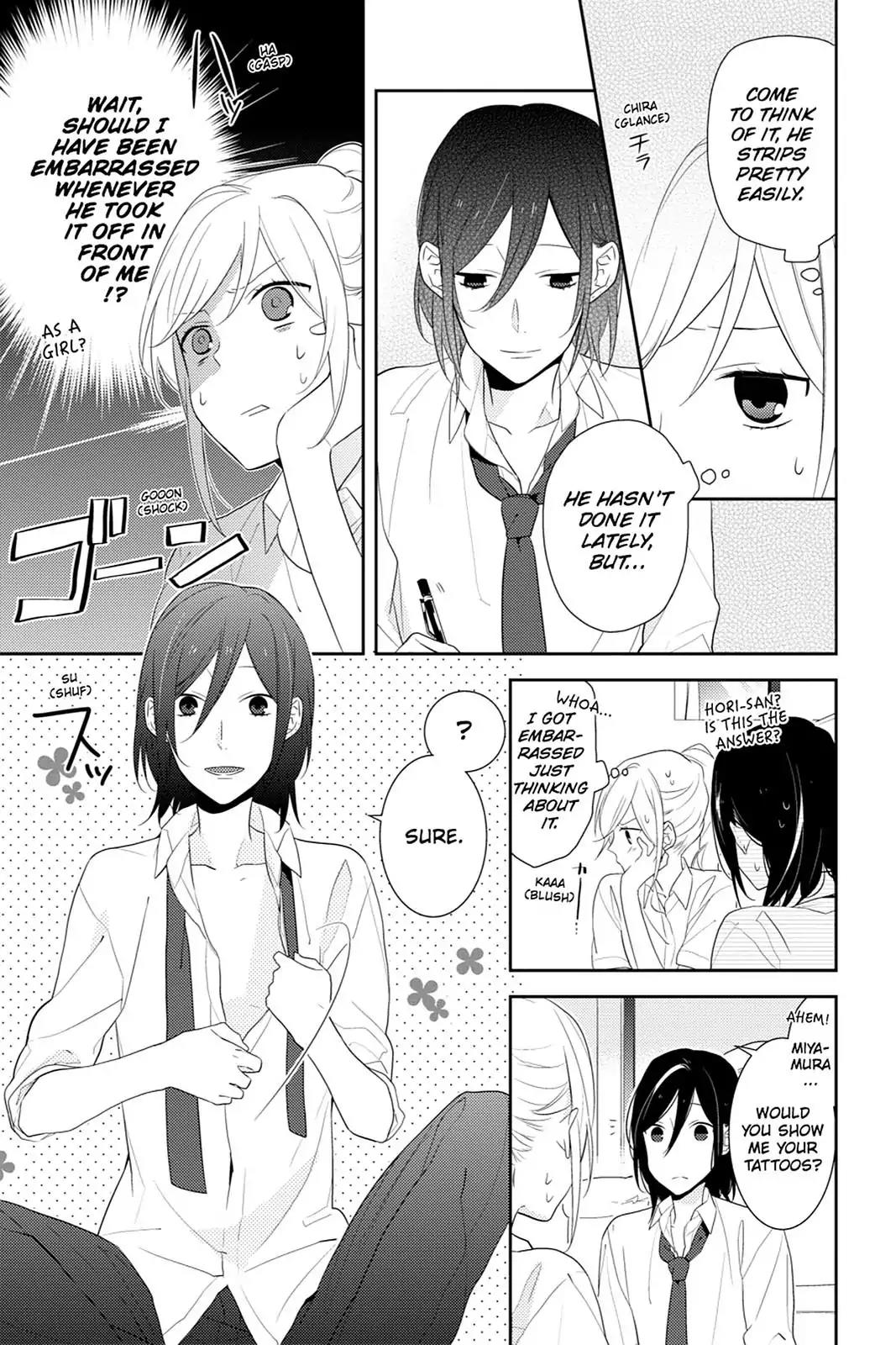 Horimiya Chapter 17 page 9 - Chapter 17 : Rebellion