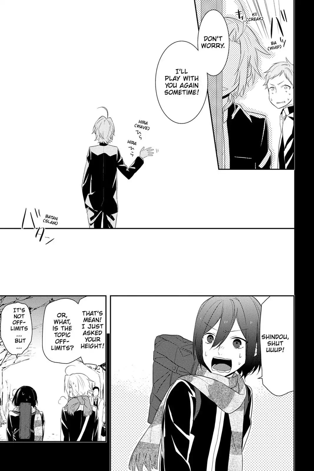 Horimiya Chapter 18 page 15 - Chapter 18 : The Faraway Spring
