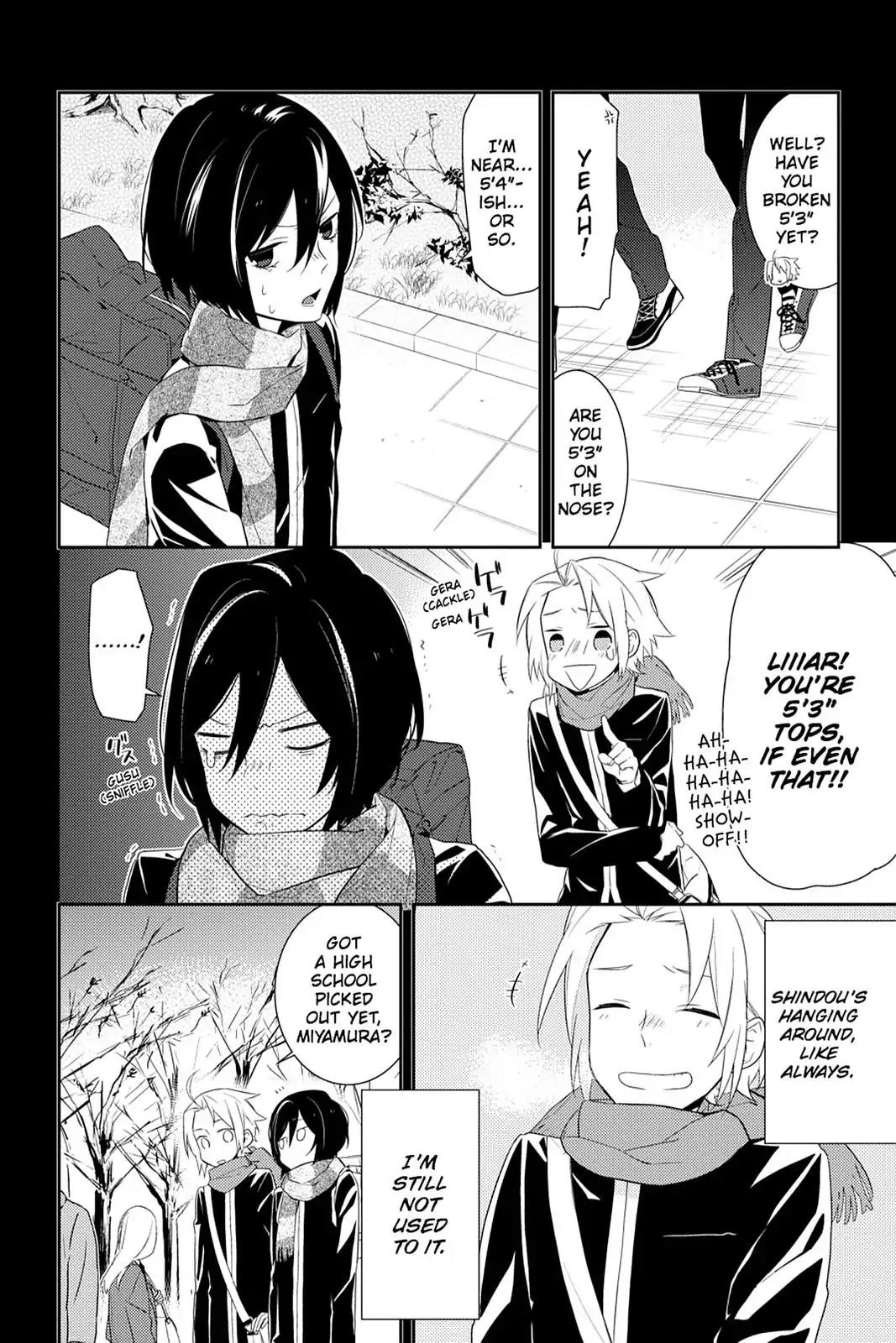 Horimiya Chapter 18 page 16 - Chapter 18 : The Faraway Spring