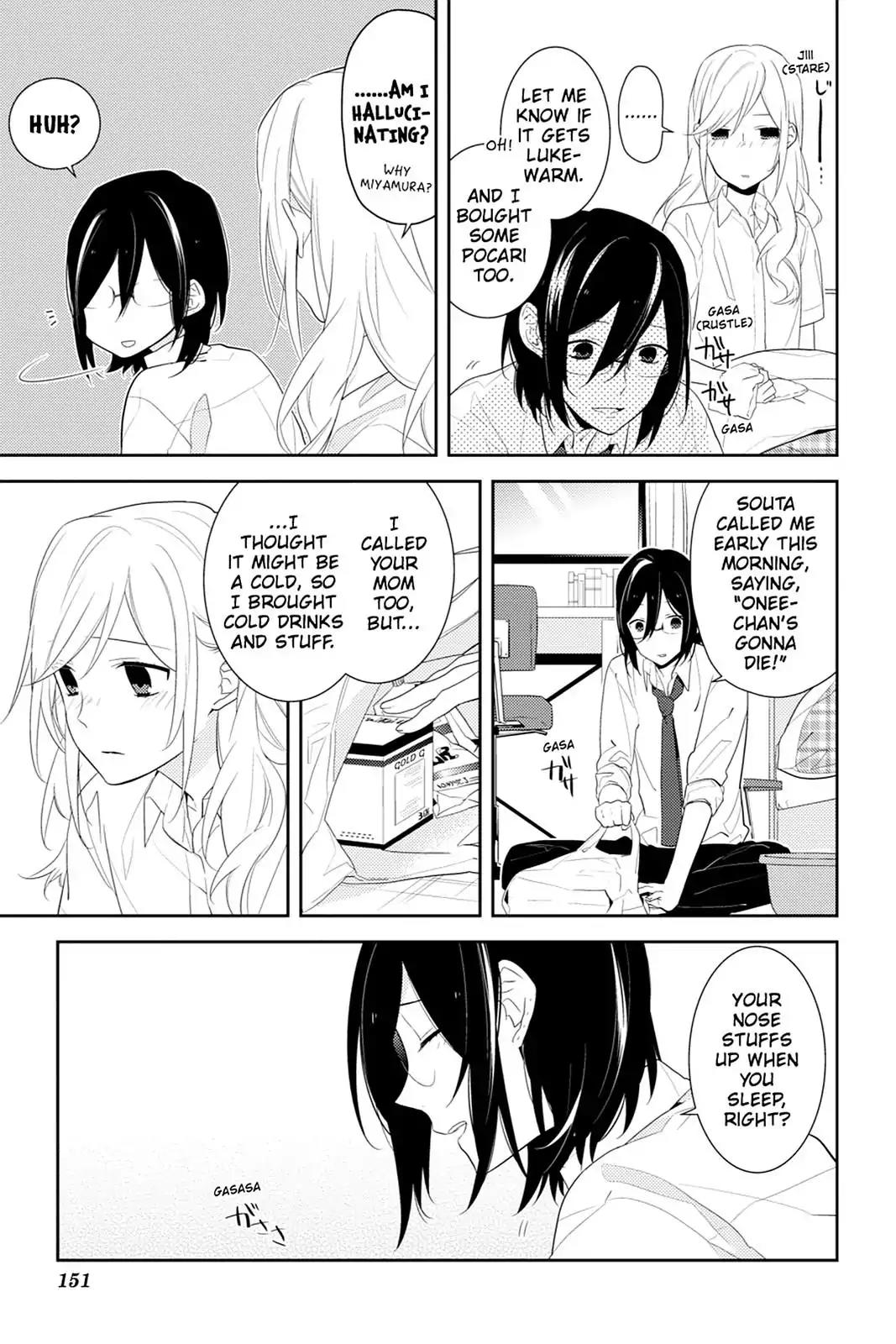 Horimiya Chapter 20 page 11 - Chapter 20 : Summer Cold