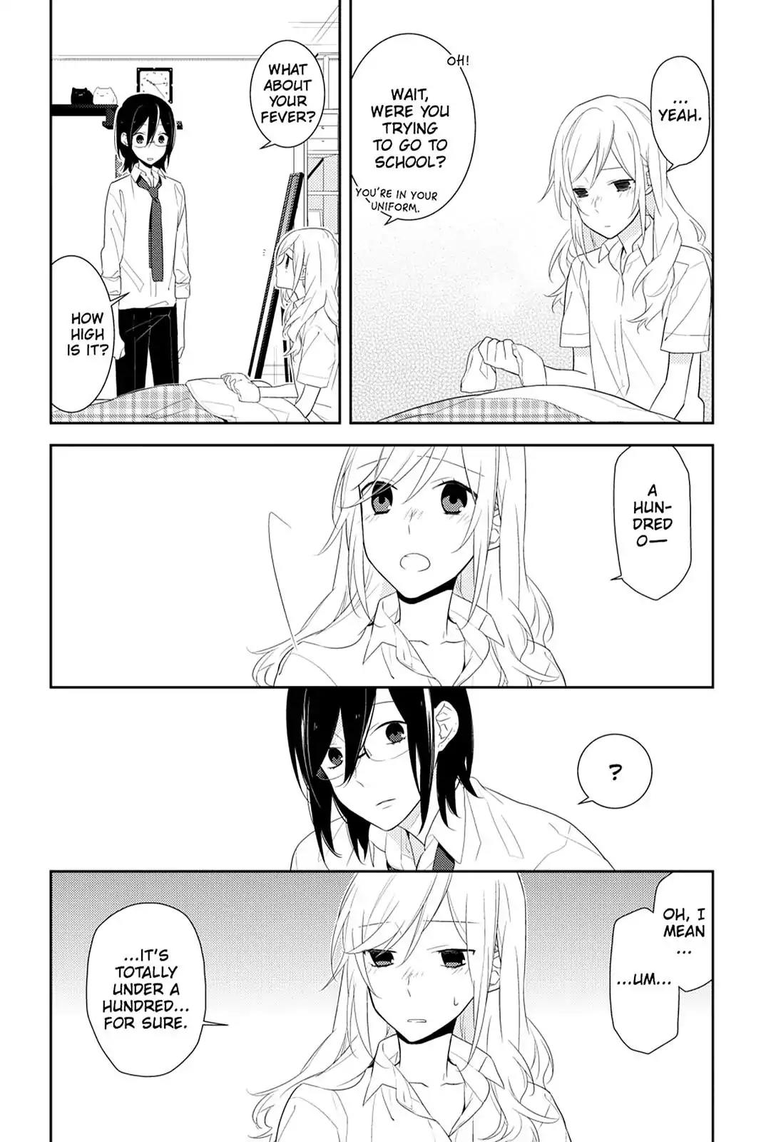 Horimiya Chapter 20 page 12 - Chapter 20 : Summer Cold