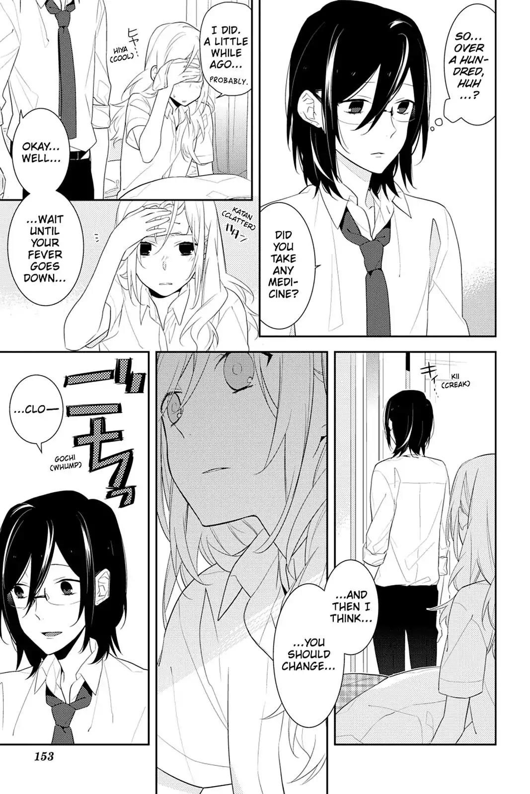 Horimiya Chapter 20 page 13 - Chapter 20 : Summer Cold