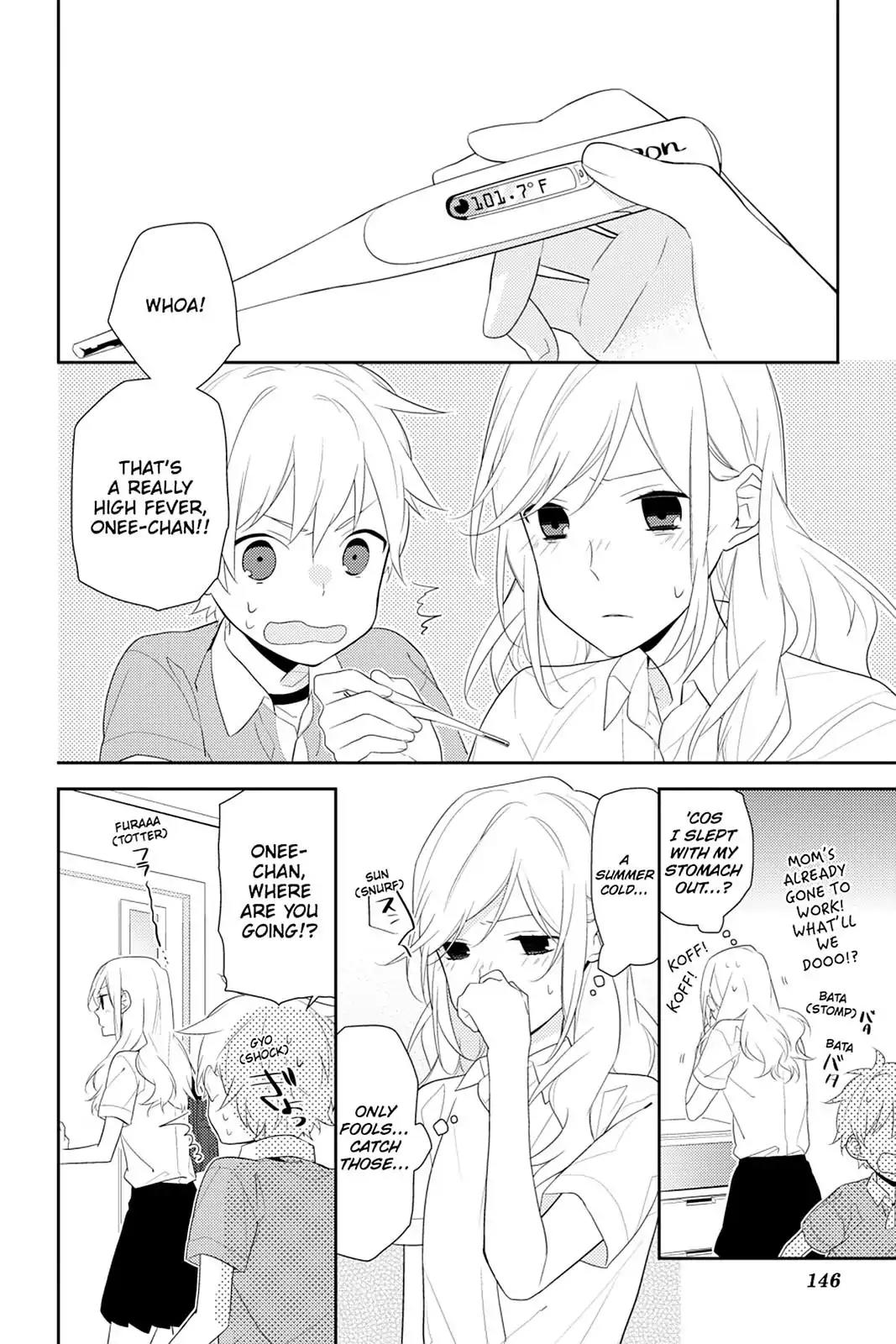 Horimiya Chapter 20 page 6 - Chapter 20 : Summer Cold