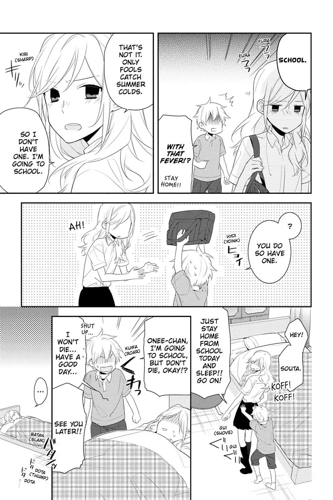 Horimiya Chapter 20 page 7 - Chapter 20 : Summer Cold