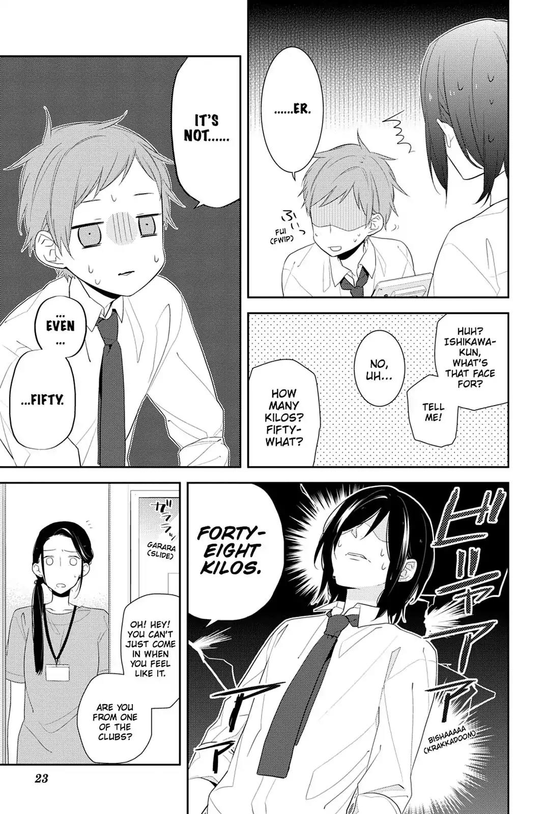 Horimiya Chapter 21 page 24 - Chapter 21 : SOS