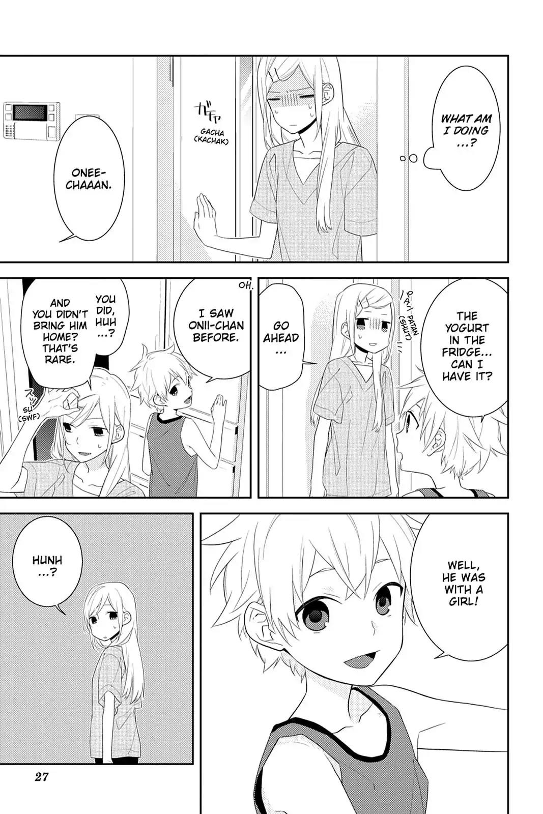 Horimiya Chapter 21 page 28 - Chapter 21 : SOS