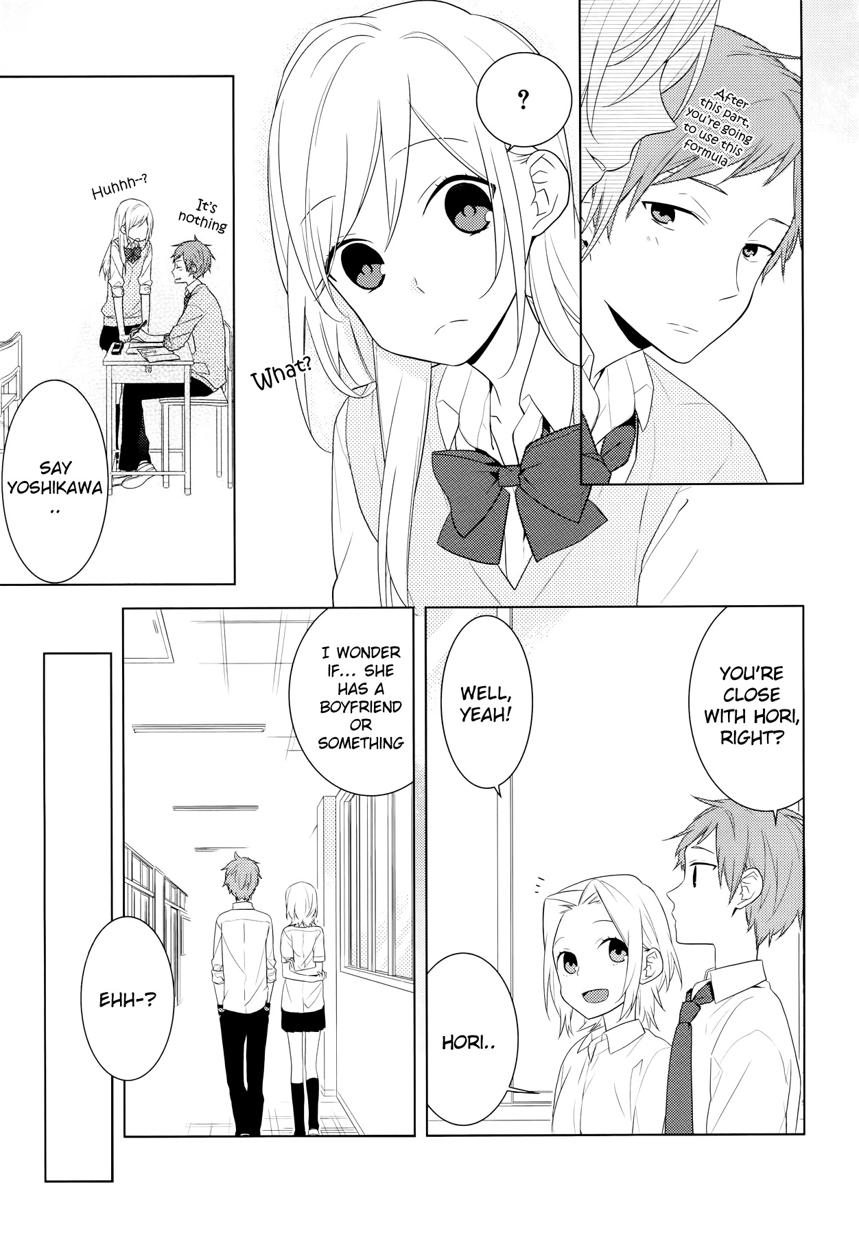 Horimiya Chapter 24 page 3 - Chapter 24: Transparent
