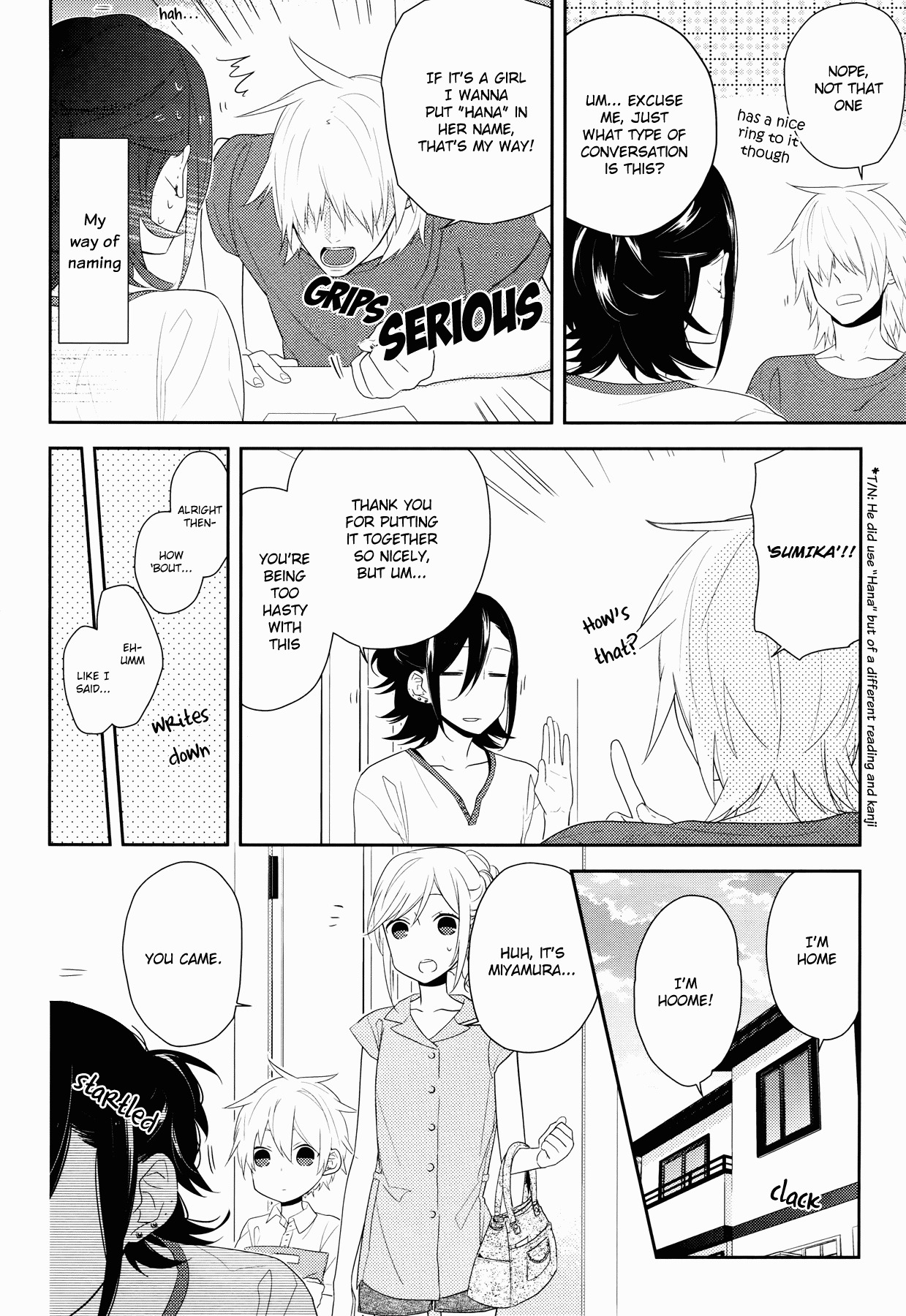 Horimiya Chapter 25 page 10 - Chapter 25: Can't Say