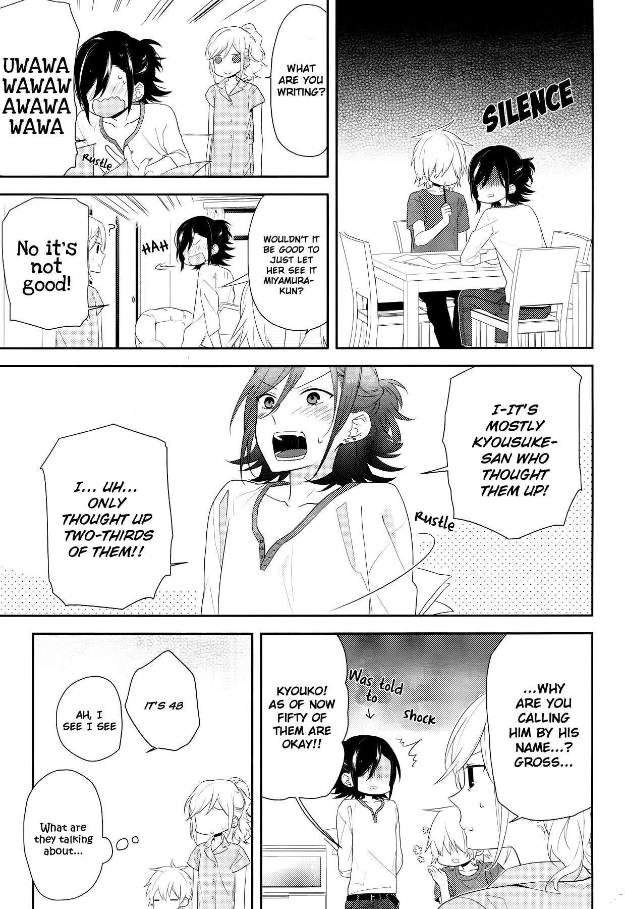 Horimiya Chapter 25 page 11 - Chapter 25: Can't Say