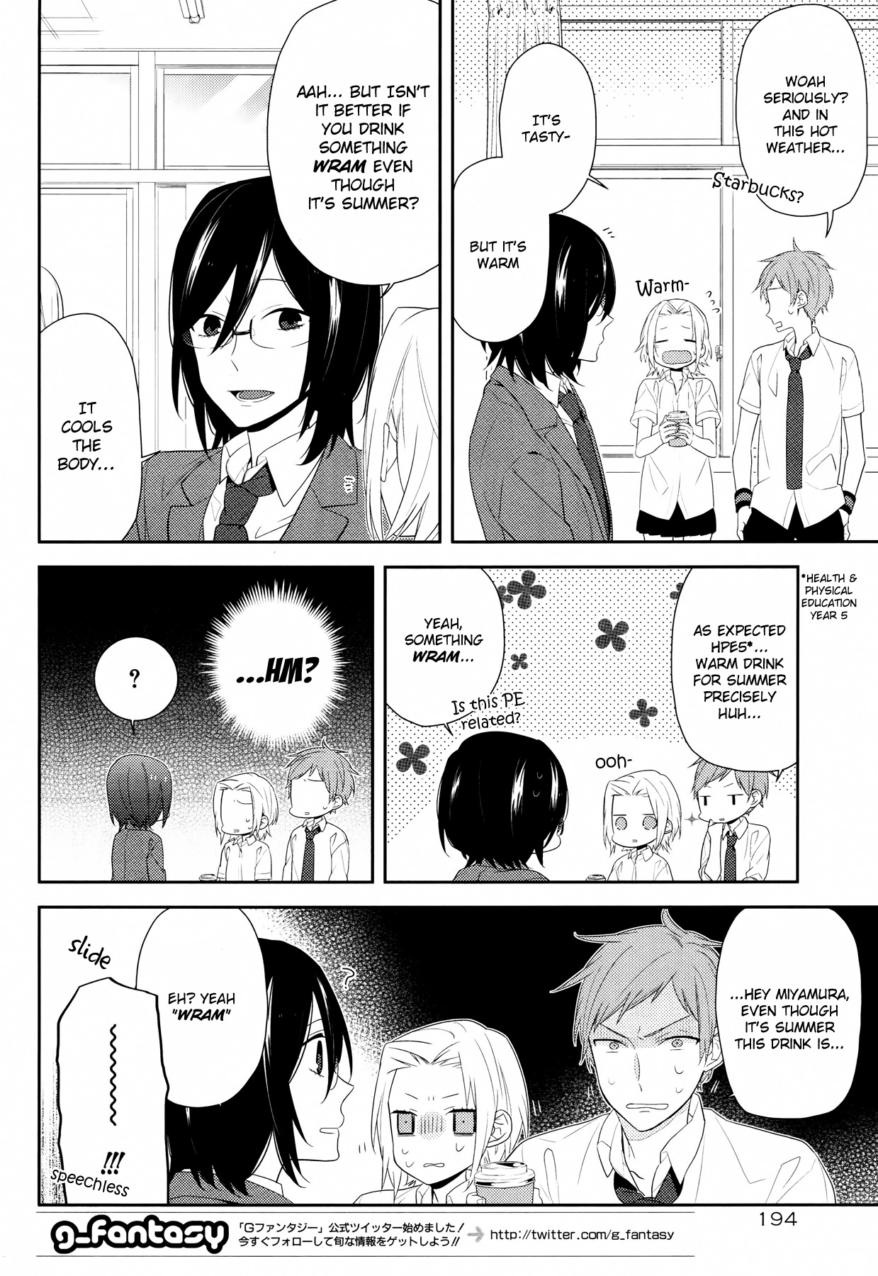 Horimiya Chapter 25 page 14 - Chapter 25: Can't Say