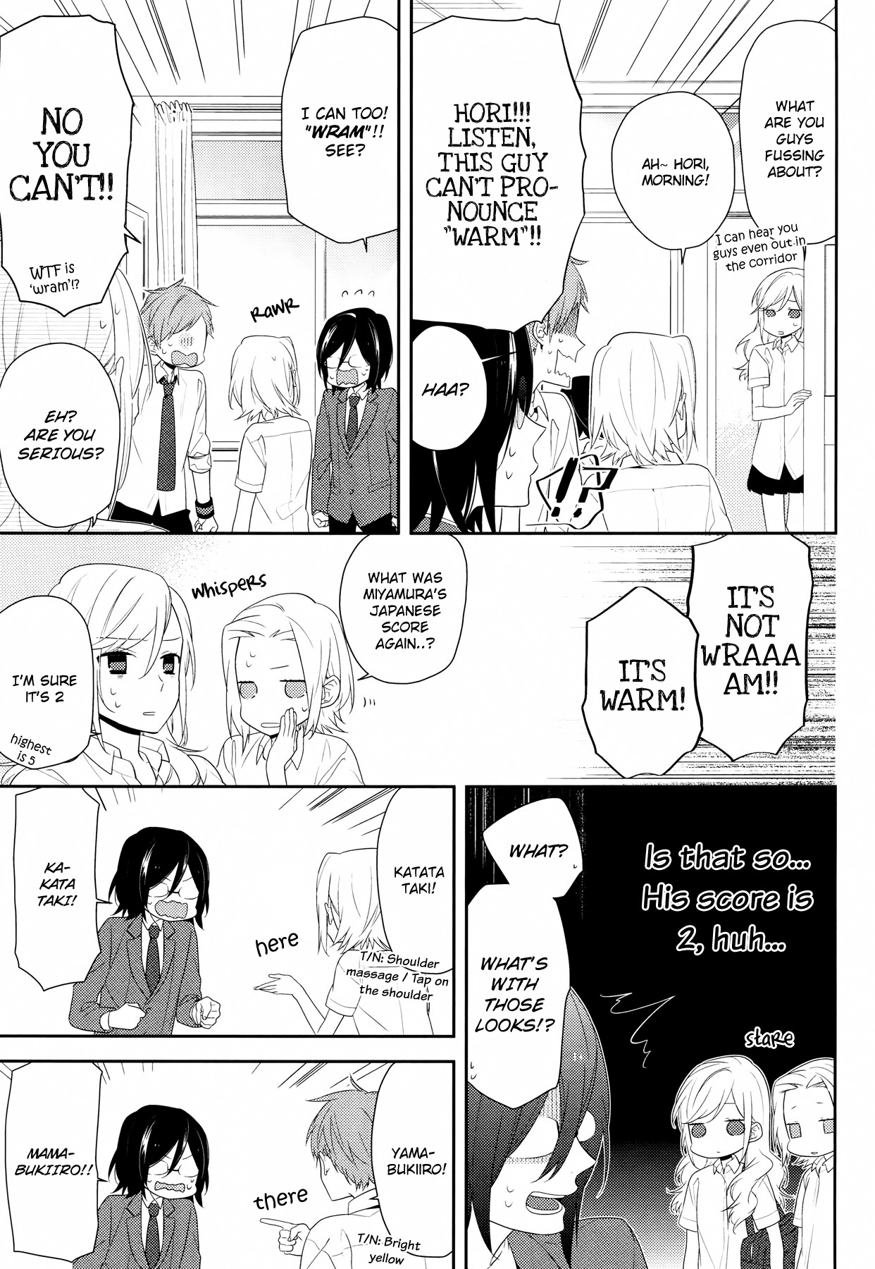 Horimiya Chapter 25 page 15 - Chapter 25: Can't Say
