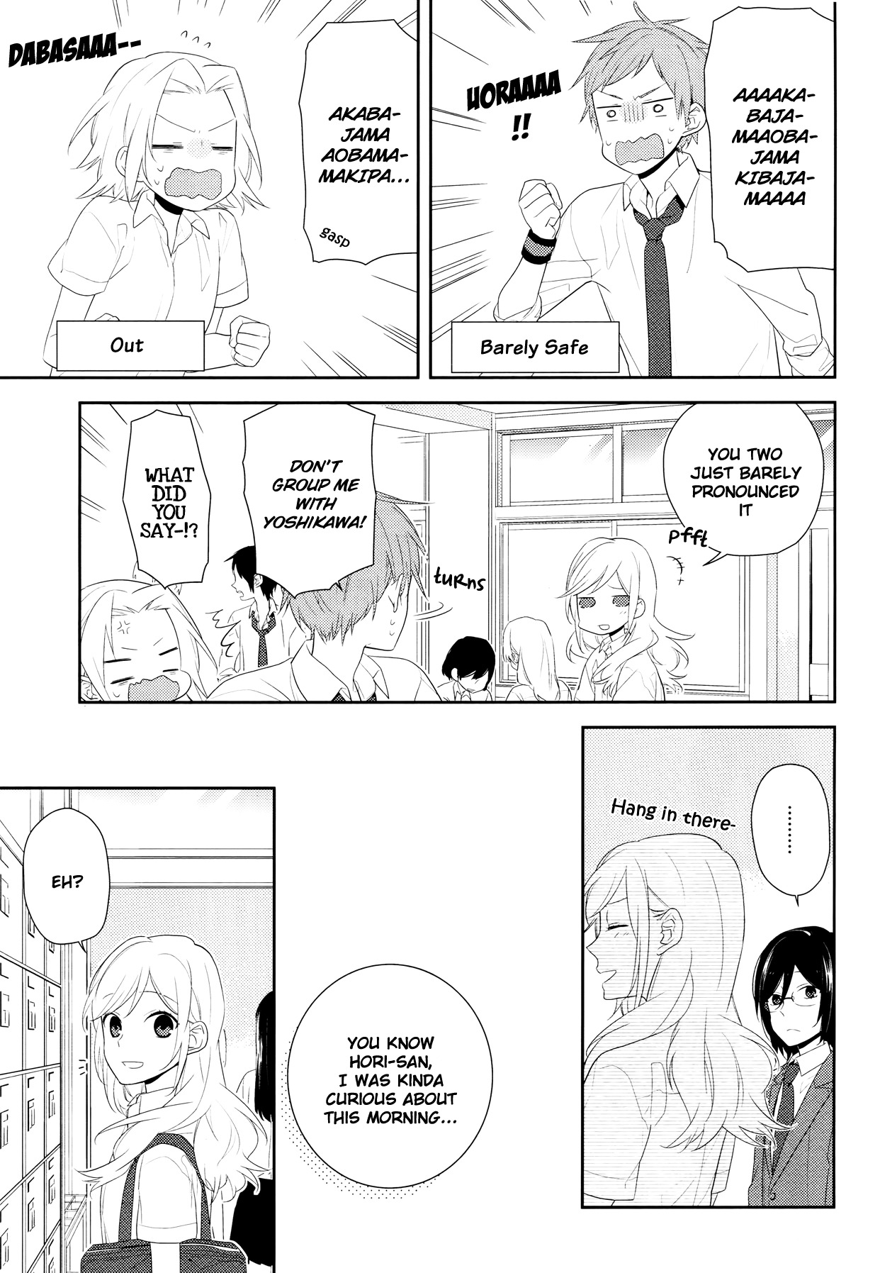 Horimiya Chapter 25 page 17 - Chapter 25: Can't Say