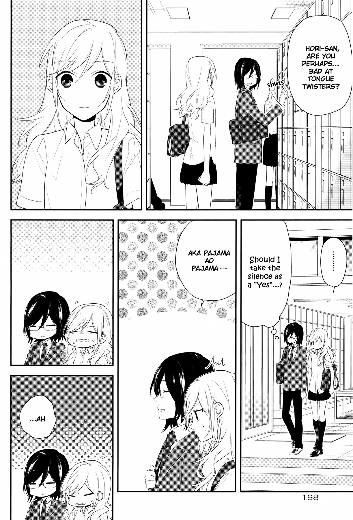 Horimiya Chapter 25 page 18 - Chapter 25: Can't Say