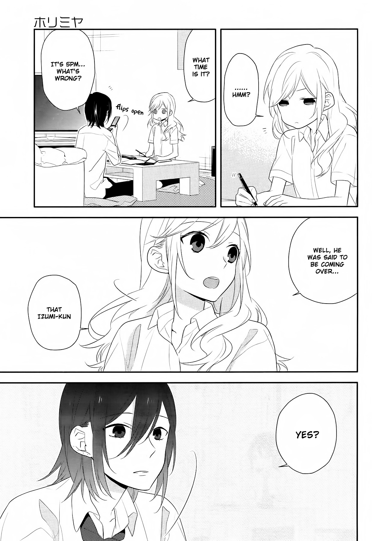 Horimiya Chapter 25 page 21 - Chapter 25: Can't Say
