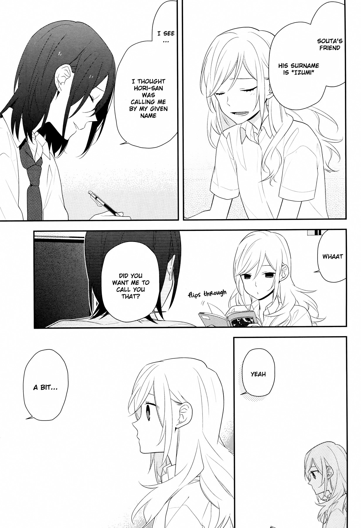 Horimiya Chapter 25 page 23 - Chapter 25: Can't Say