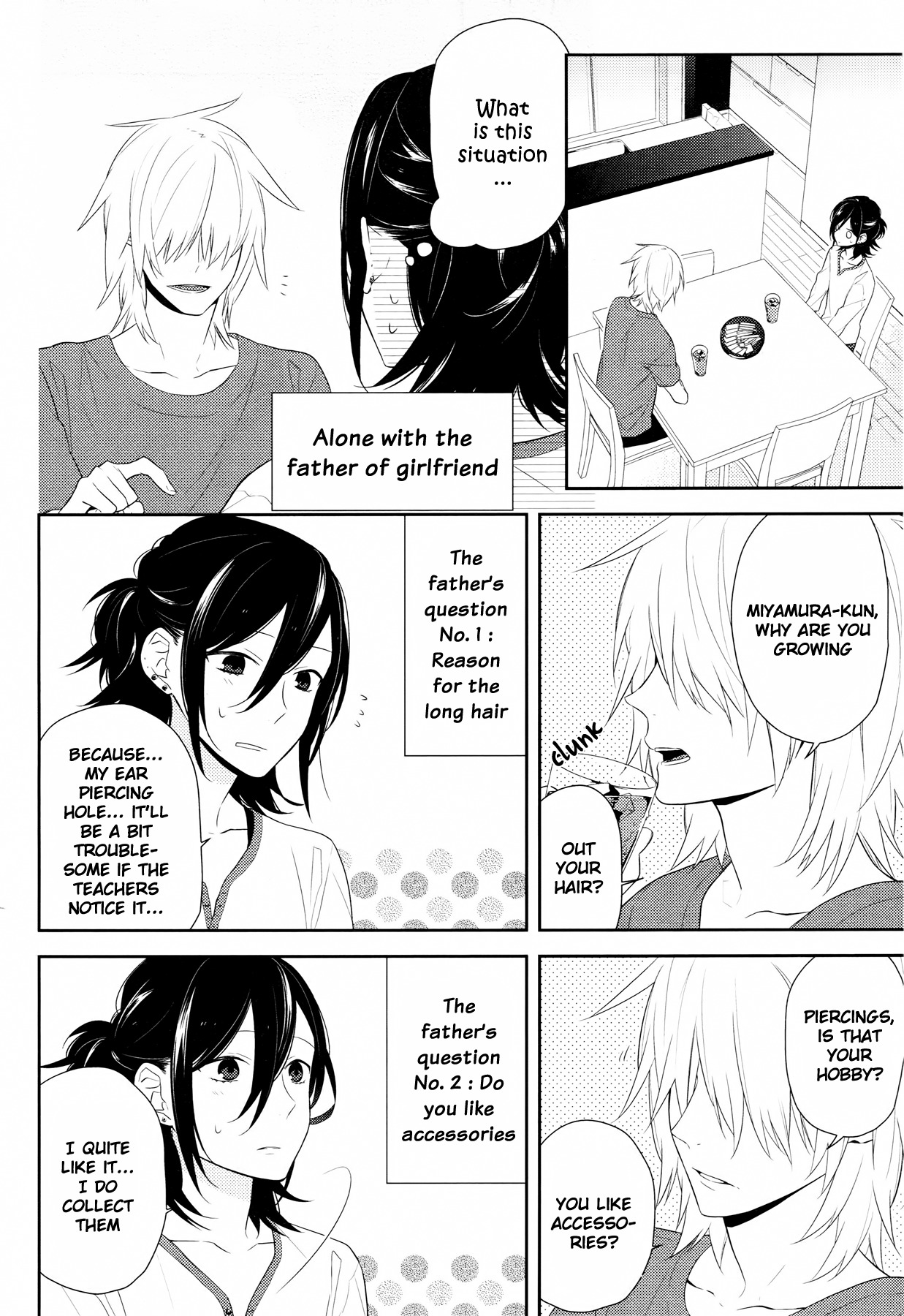 Horimiya Chapter 25 page 4 - Chapter 25: Can't Say