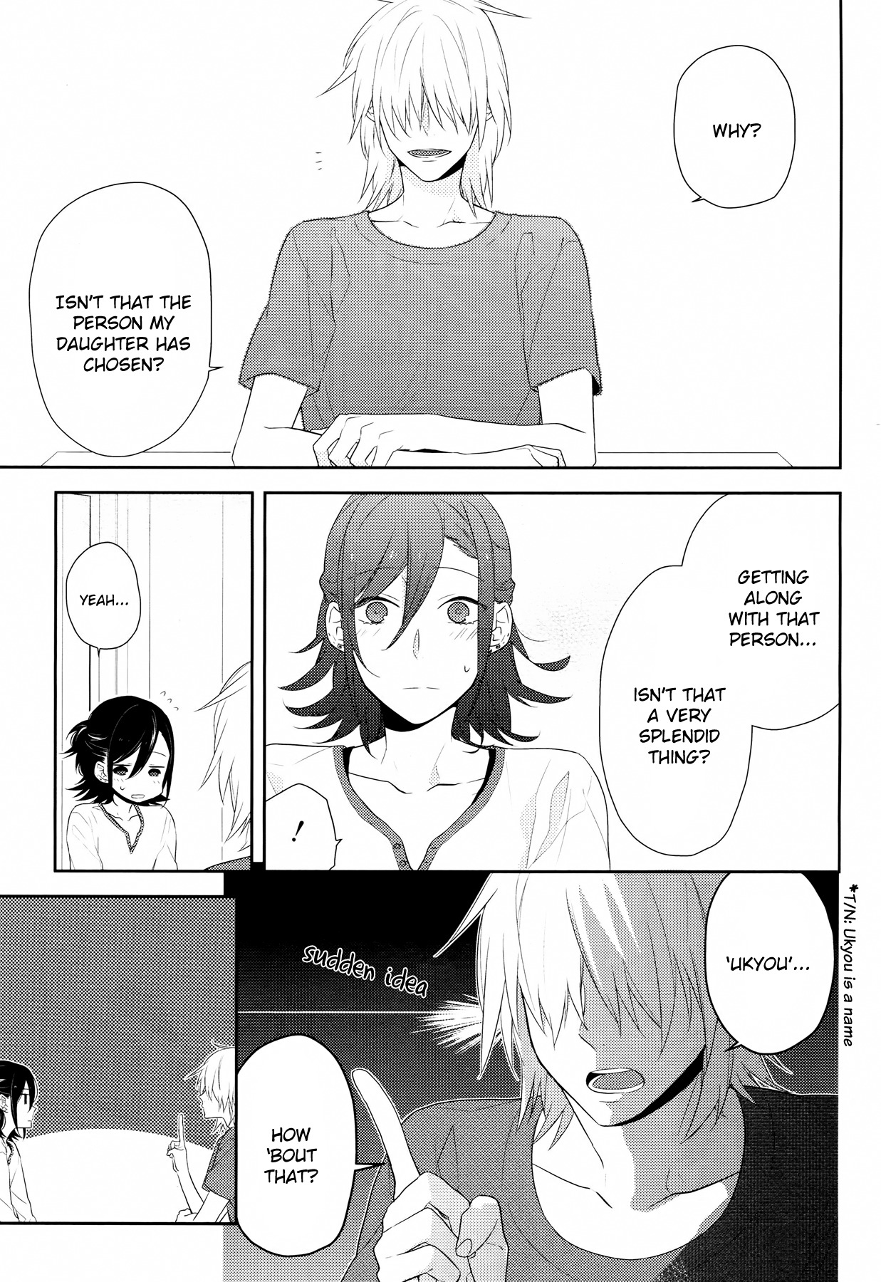 Horimiya Chapter 25 page 9 - Chapter 25: Can't Say