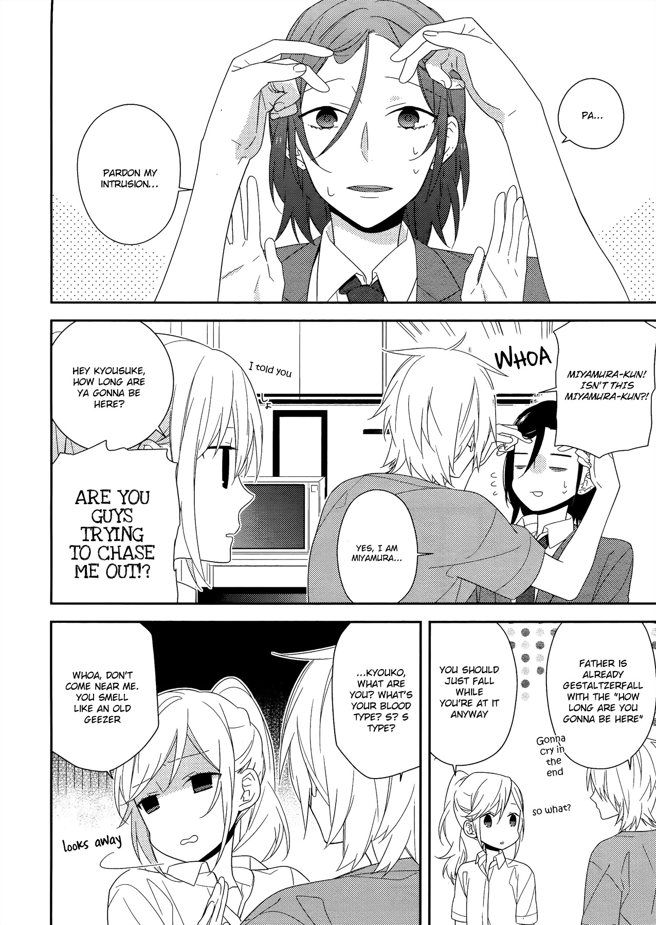 Horimiya Chapter 26 page 4 - Chapter 26: Midsummer's Day