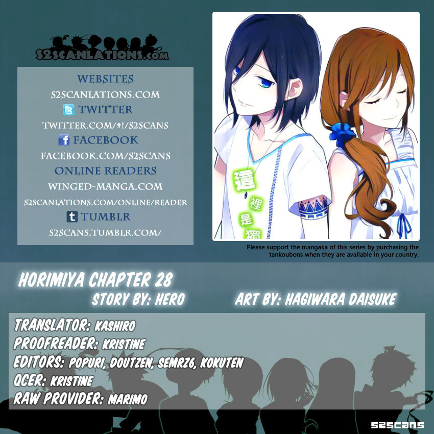 Horimiya Chapter 28 page 27 - Chapter 28: Full