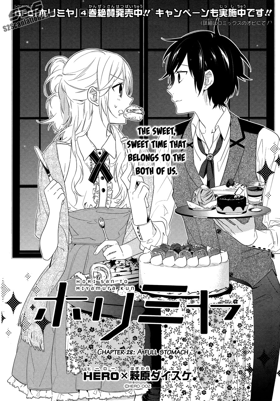 Horimiya Chapter 28 page 4 - Chapter 28: Full