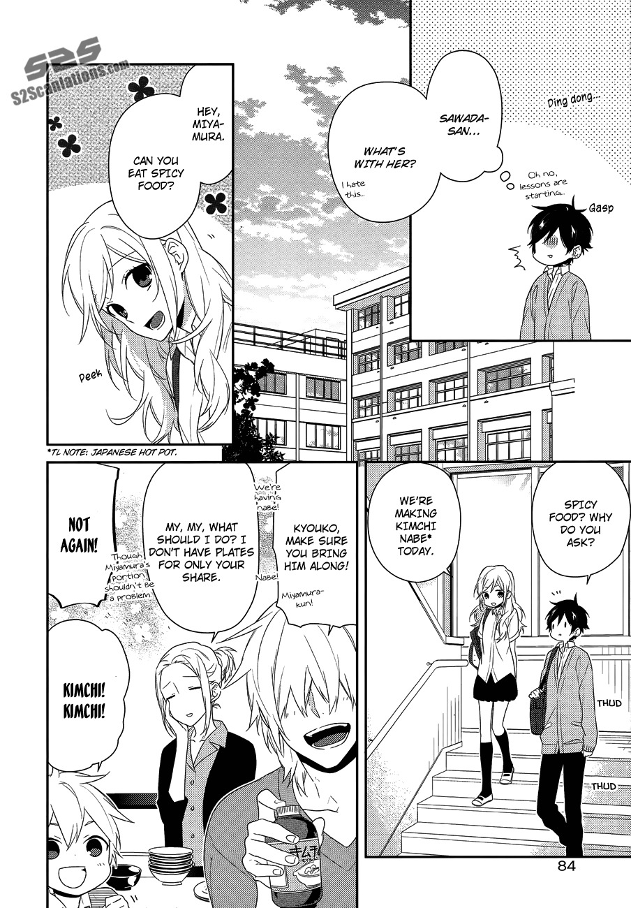 Horimiya Chapter 29 page 10 - Chapter 29: Mole under the eye
