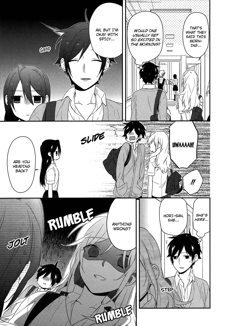 Horimiya Chapter 29 page 11 - Chapter 29: Mole under the eye