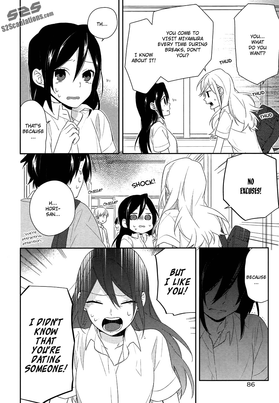 Horimiya Chapter 29 page 12 - Chapter 29: Mole under the eye