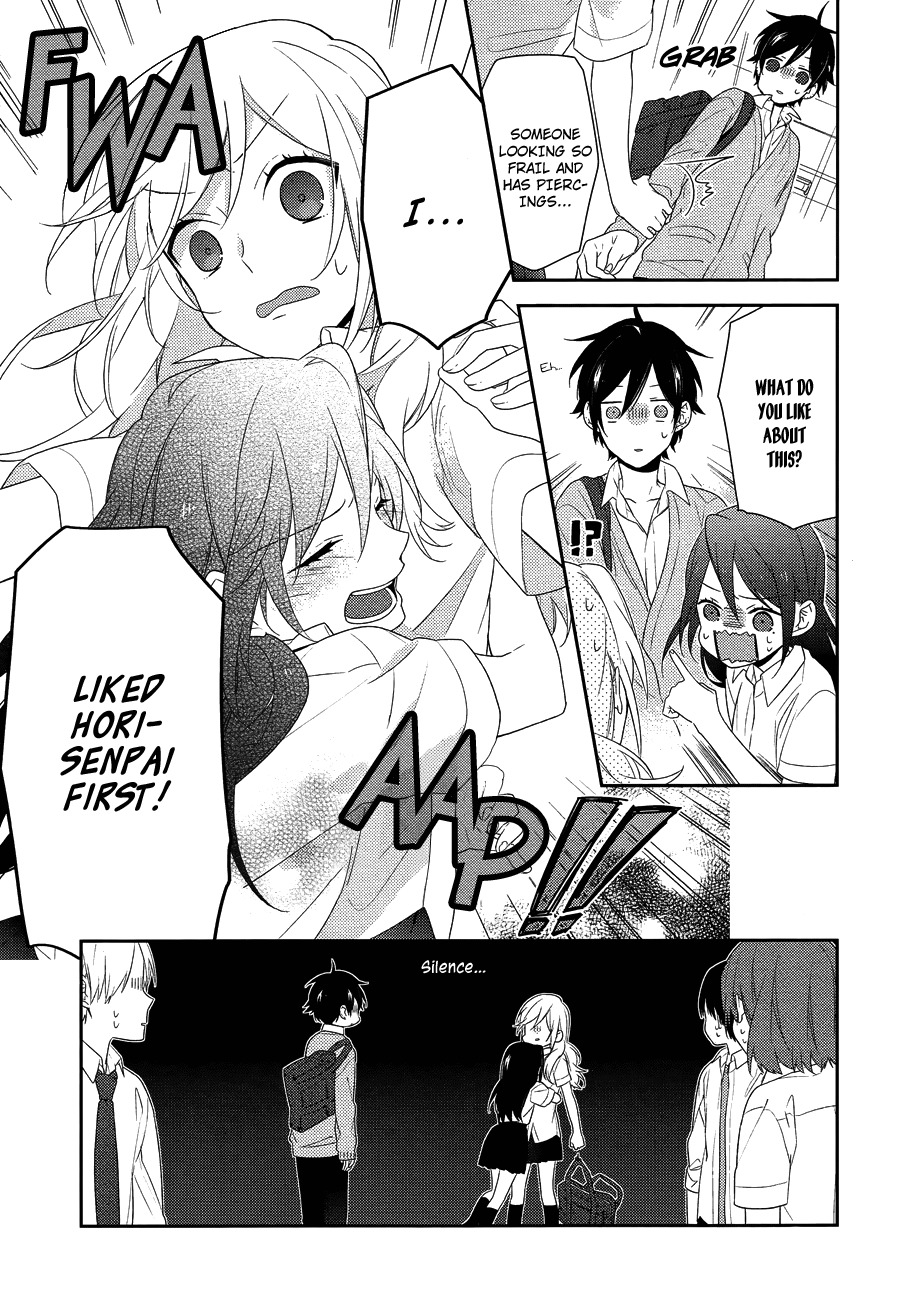 Horimiya Chapter 29 page 13 - Chapter 29: Mole under the eye