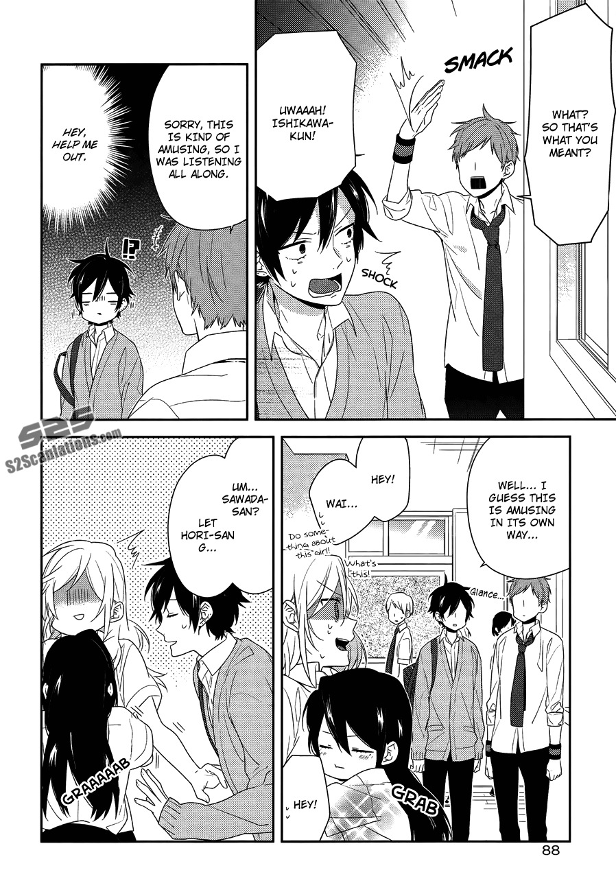 Horimiya Chapter 29 page 14 - Chapter 29: Mole under the eye