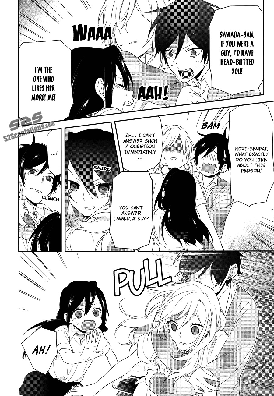 Horimiya Chapter 29 page 16 - Chapter 29: Mole under the eye