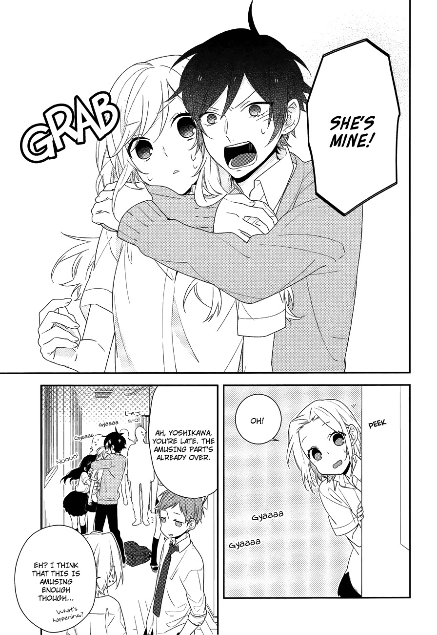 Horimiya Chapter 29 page 17 - Chapter 29: Mole under the eye