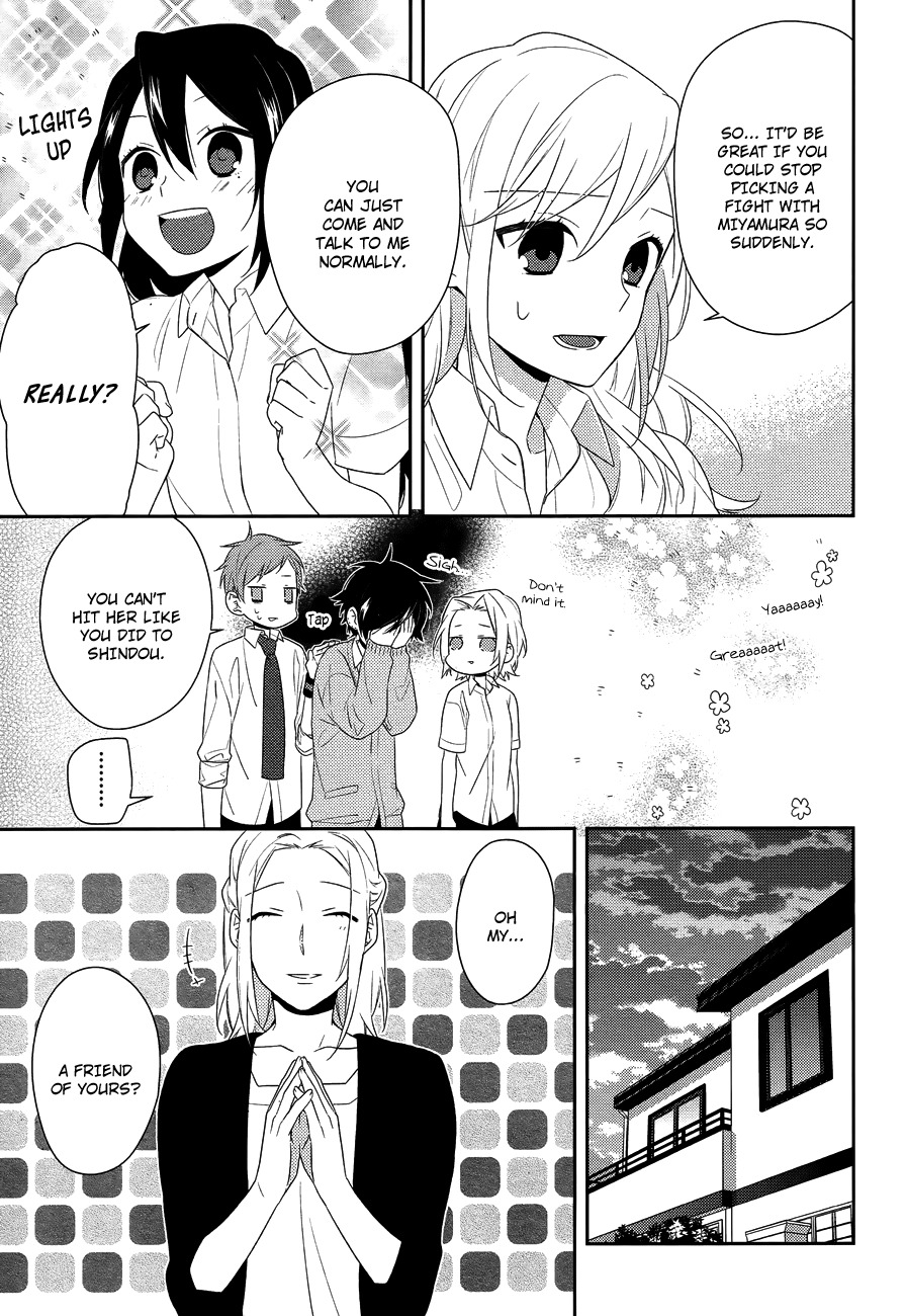 Horimiya Chapter 29 page 19 - Chapter 29: Mole under the eye