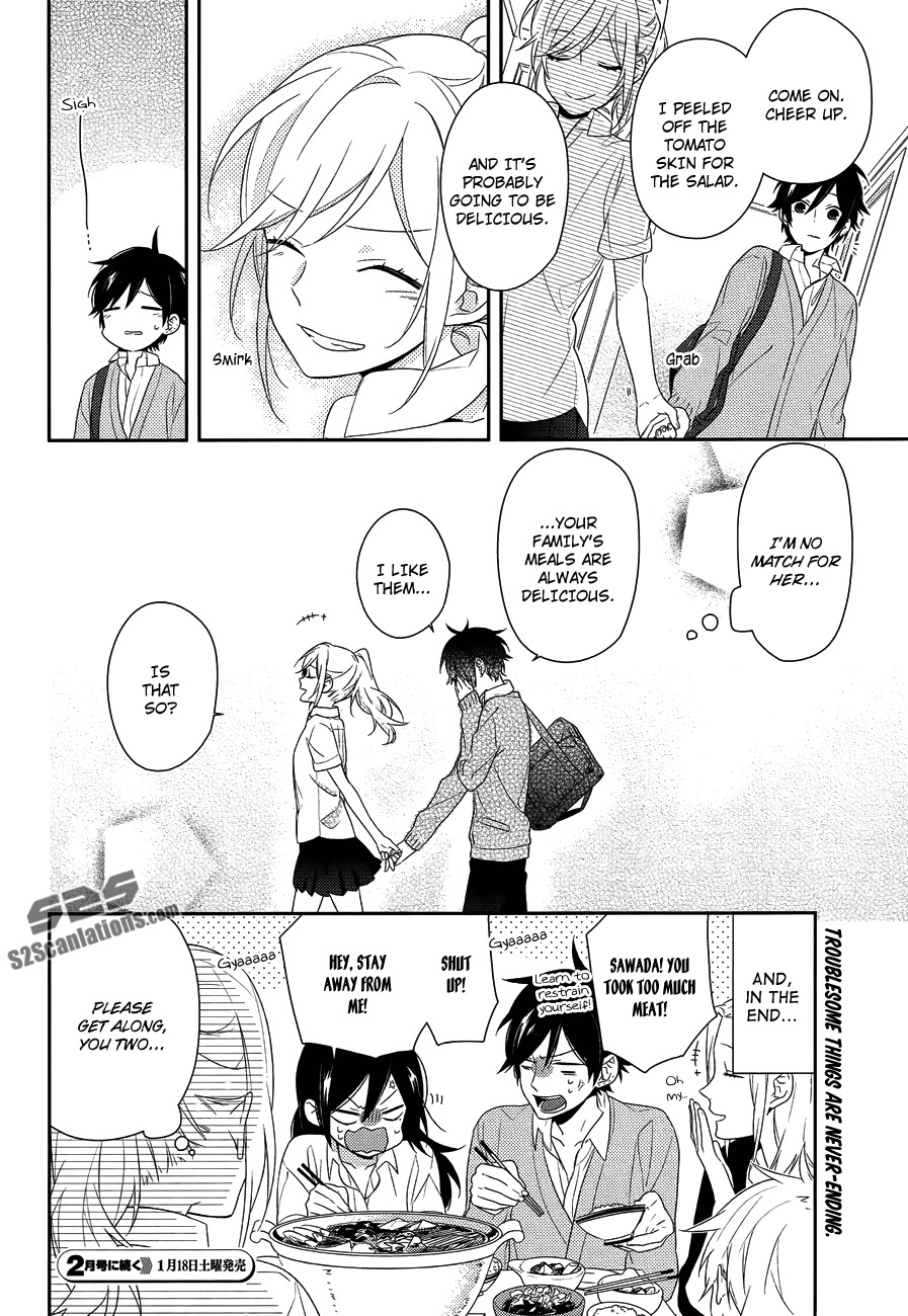 Horimiya Chapter 29 page 22 - Chapter 29: Mole under the eye