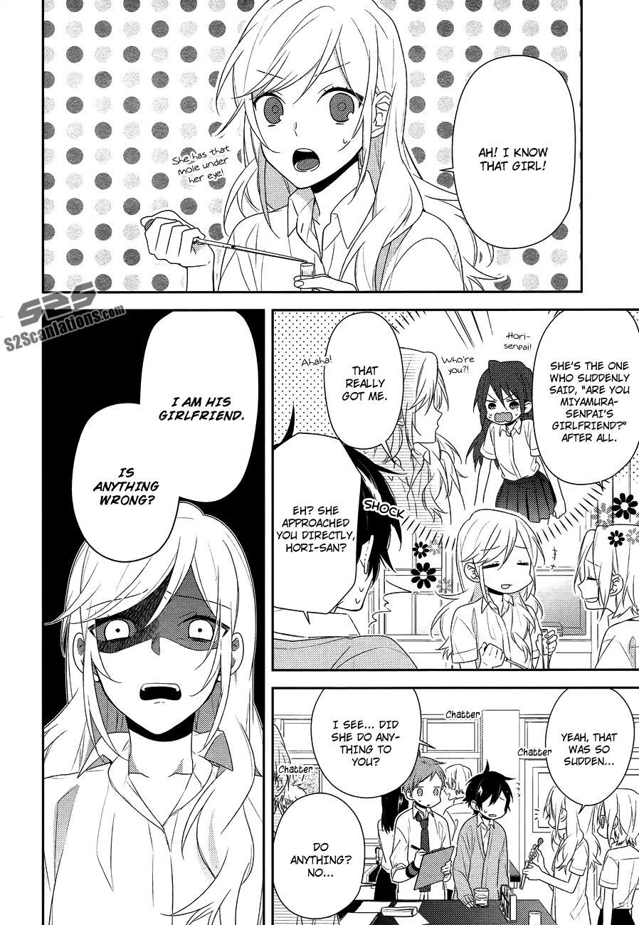 Horimiya Chapter 29 page 4 - Chapter 29: Mole under the eye