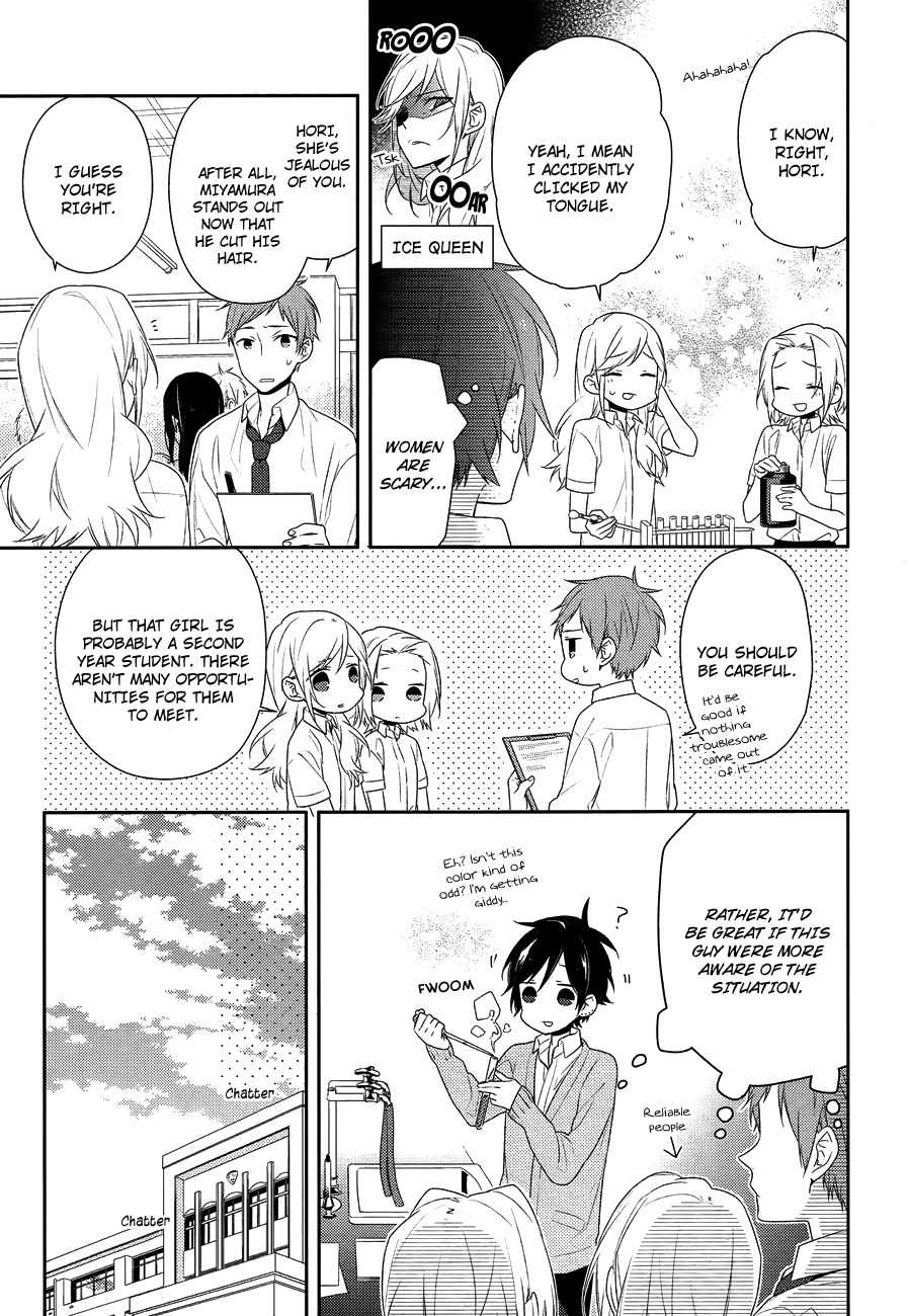 Horimiya Chapter 29 page 5 - Chapter 29: Mole under the eye