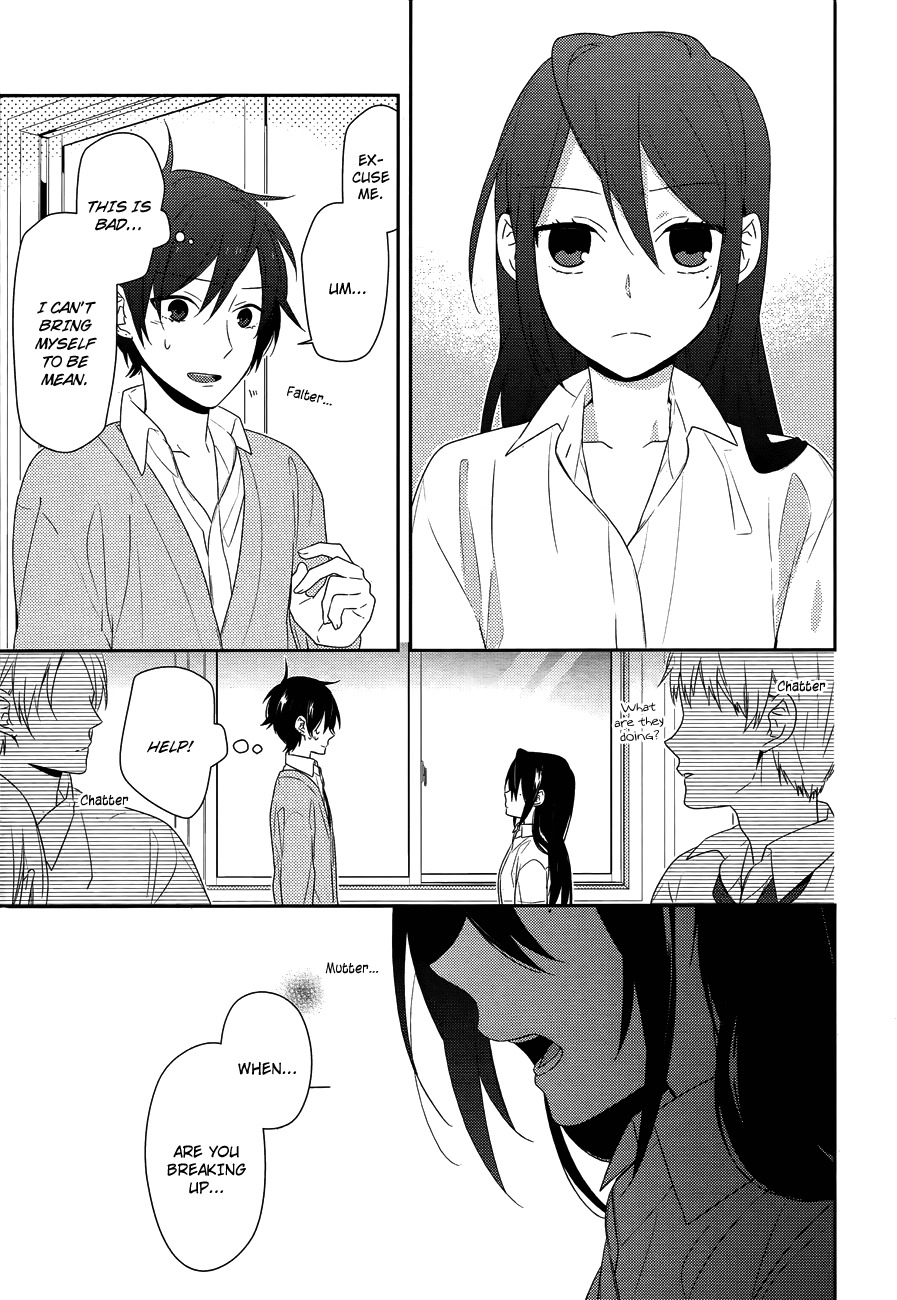 Horimiya Chapter 29 page 7 - Chapter 29: Mole under the eye