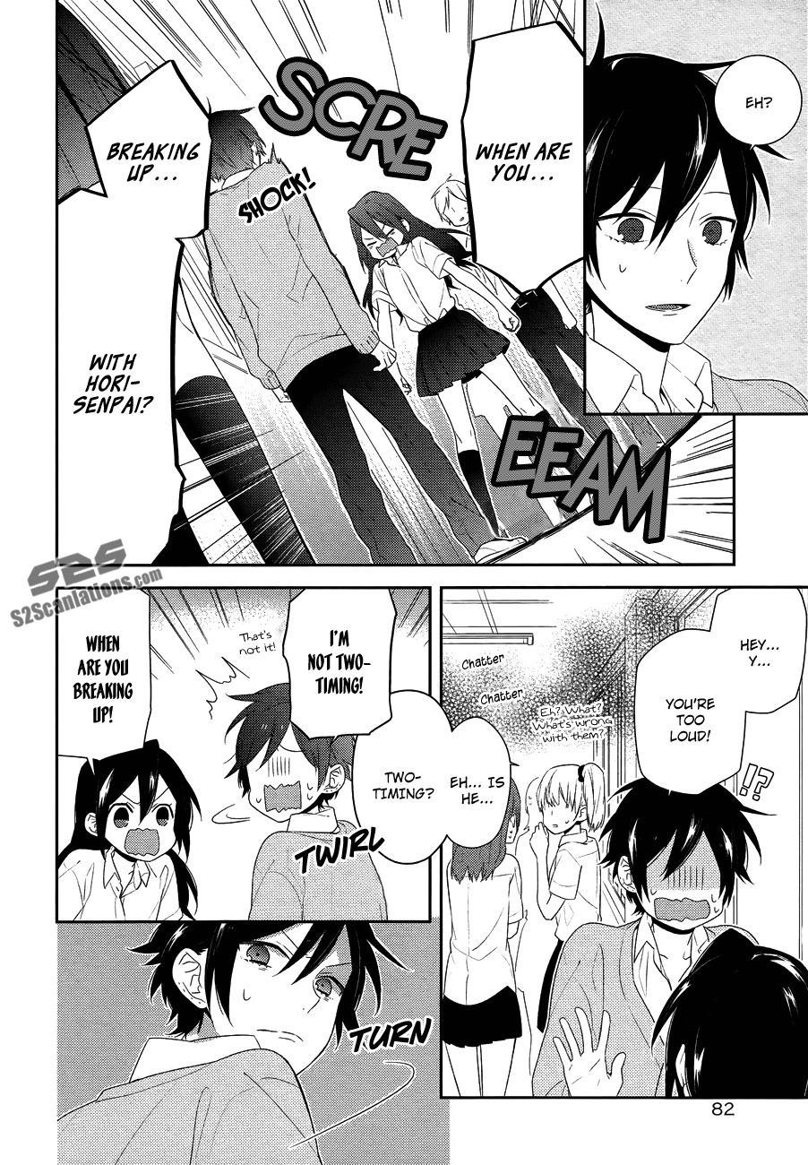 Horimiya Chapter 29 page 8 - Chapter 29: Mole under the eye