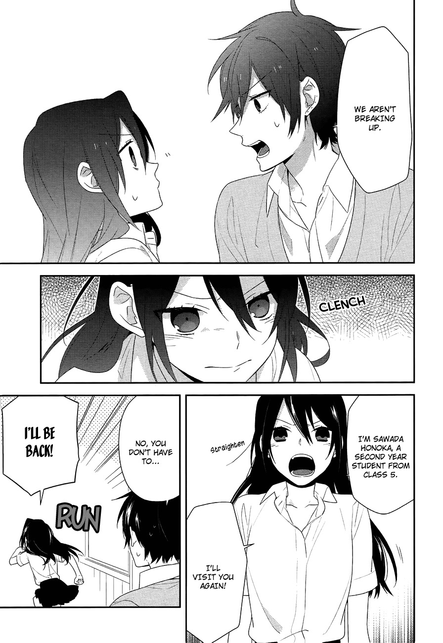 Horimiya Chapter 29 page 9 - Chapter 29: Mole under the eye