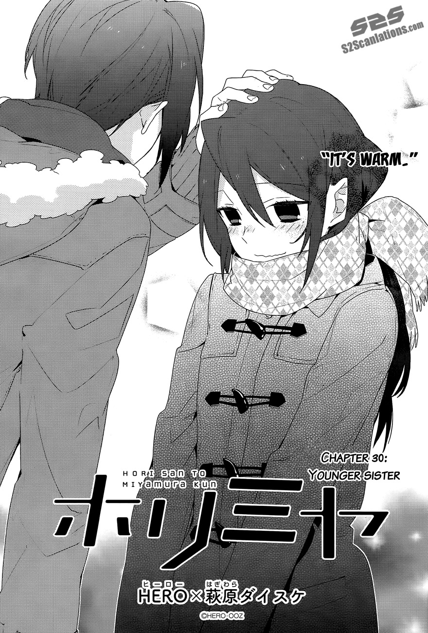 Horimiya Chapter 30 page 3 - Chapter 30: Younger sister