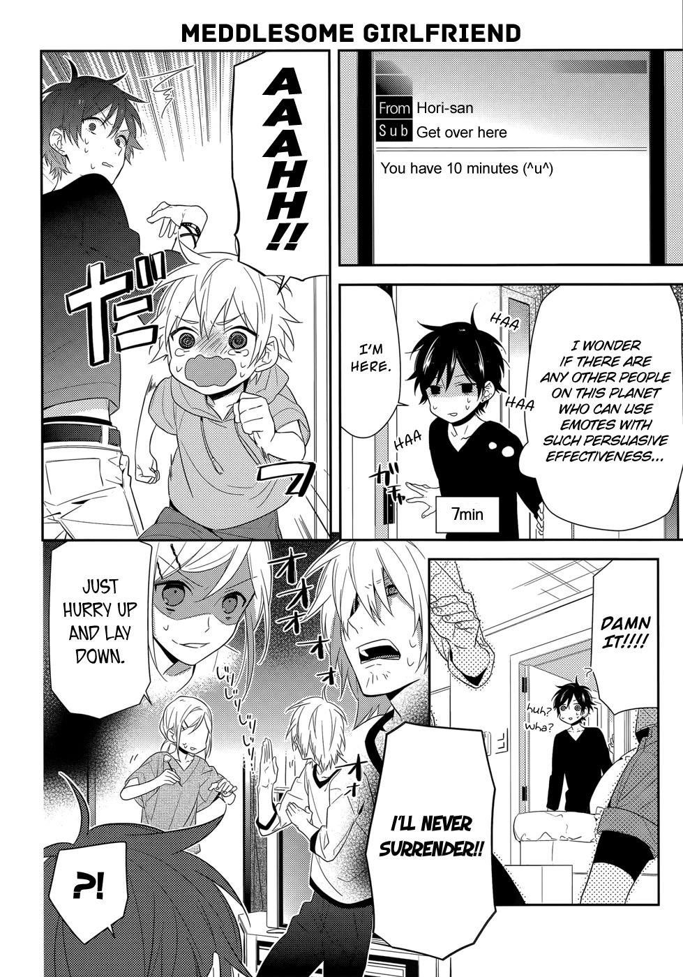 Horimiya Chapter 32 page 10 - Chapter 32: A Day in the Life Of
