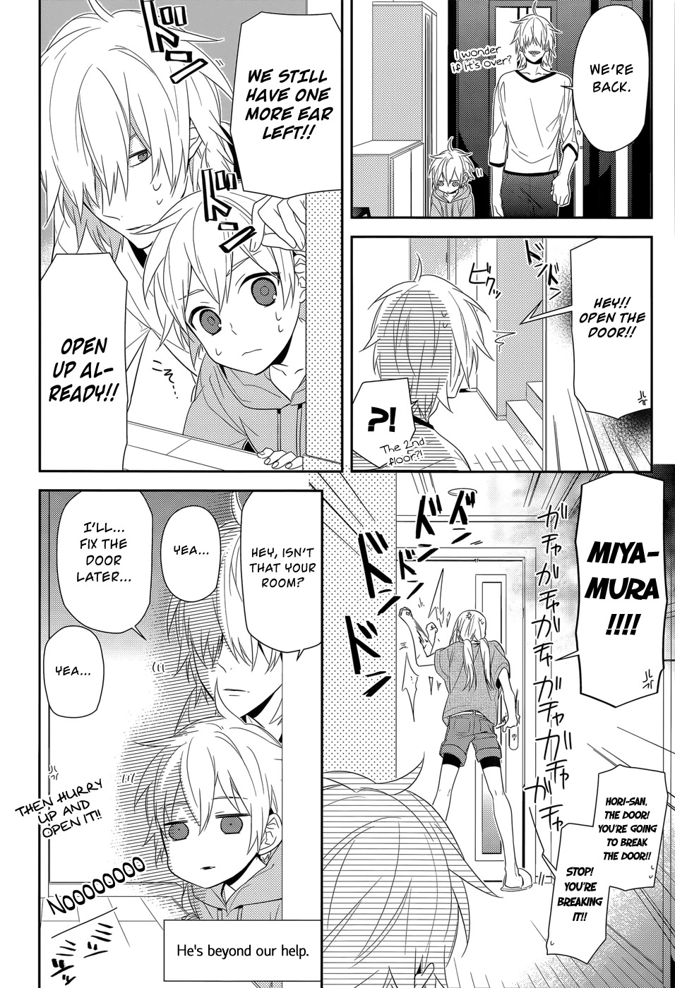 Horimiya Chapter 32 page 14 - Chapter 32: A Day in the Life Of