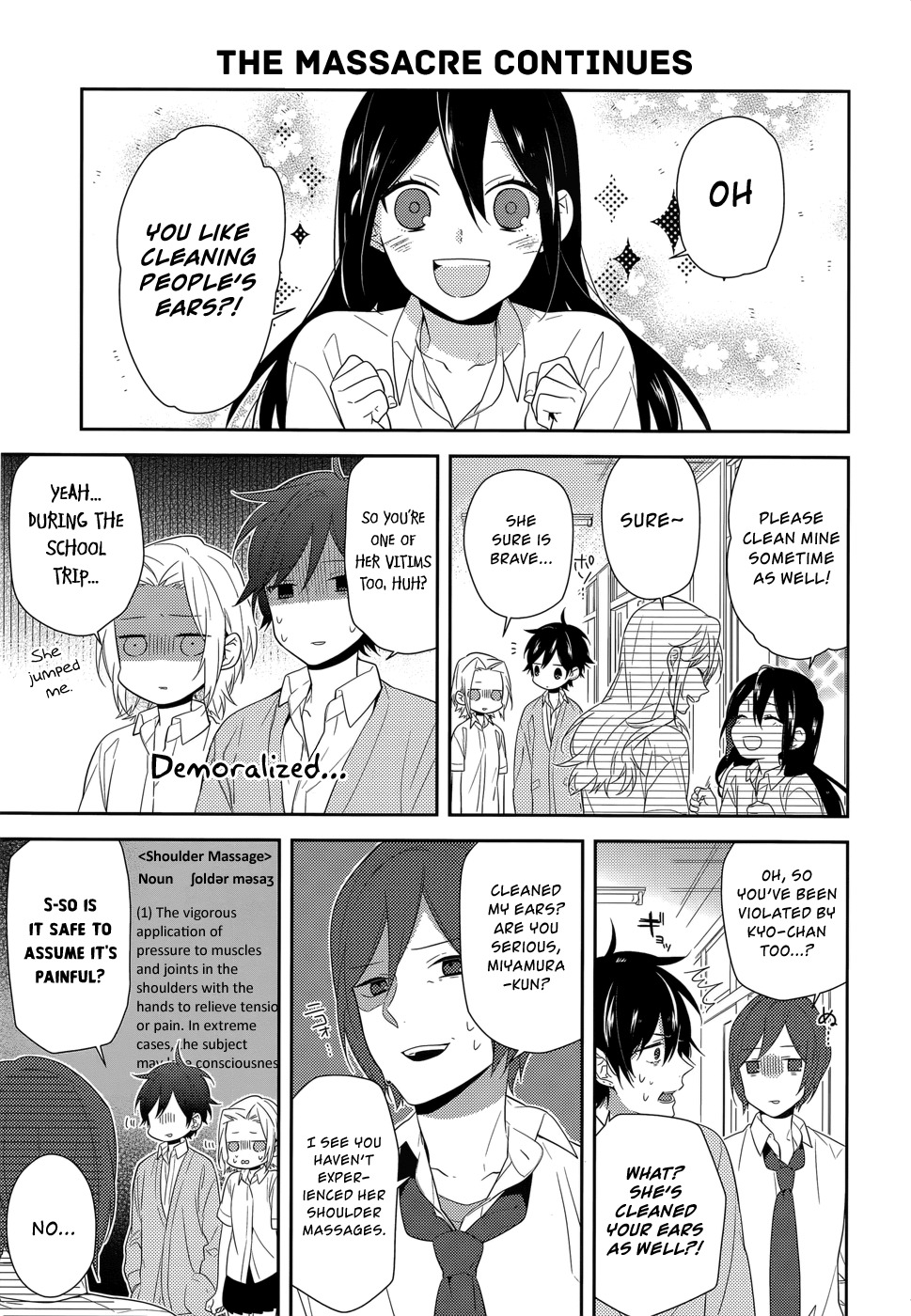 Horimiya Chapter 32 page 15 - Chapter 32: A Day in the Life Of