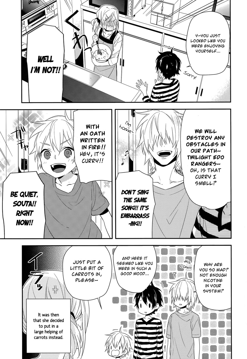 Horimiya Chapter 32 page 7 - Chapter 32: A Day in the Life Of