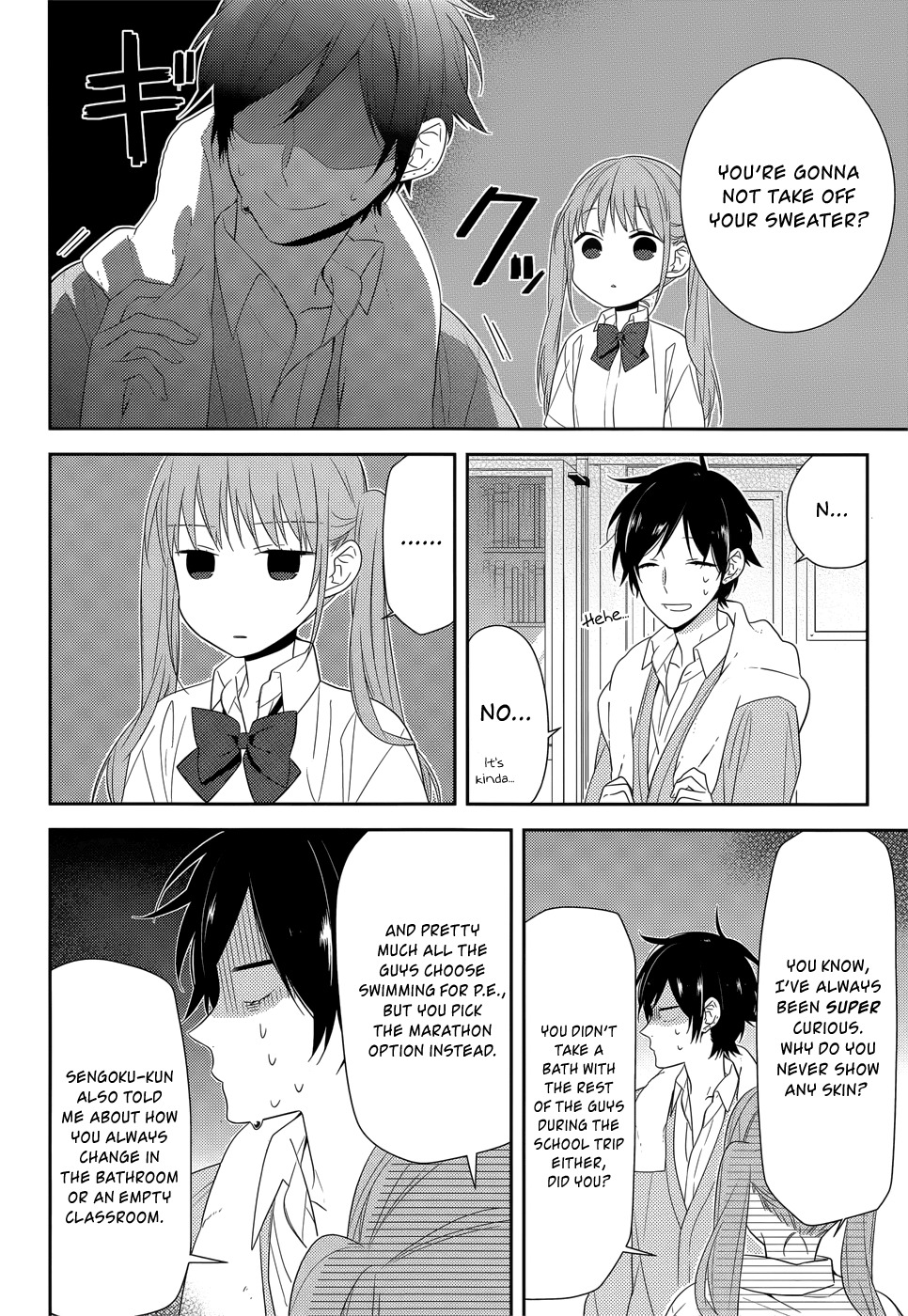 Horimiya Chapter 33 page 4 - Chapter 33: Fetish