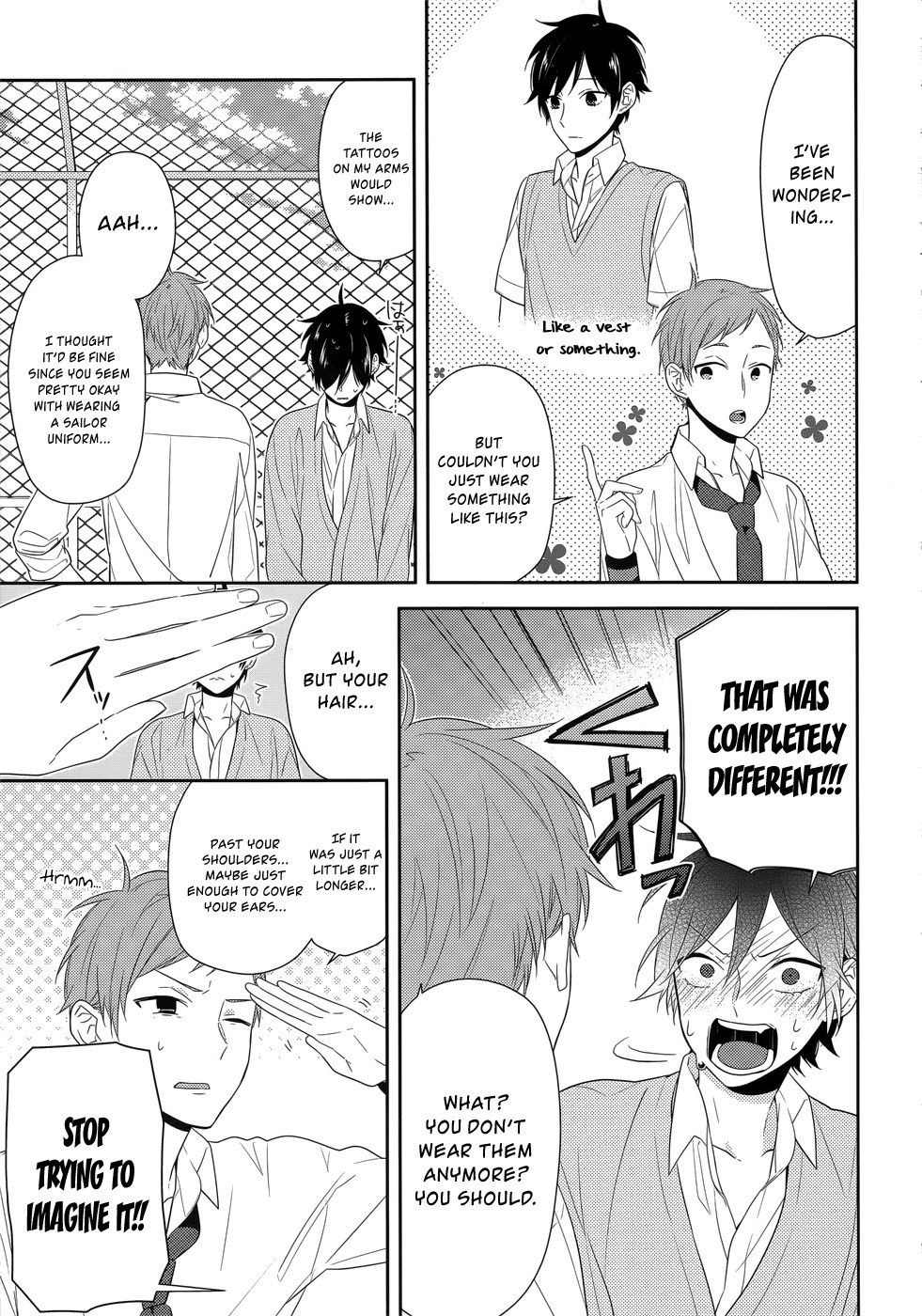 Horimiya Chapter 33 page 7 - Chapter 33: Fetish