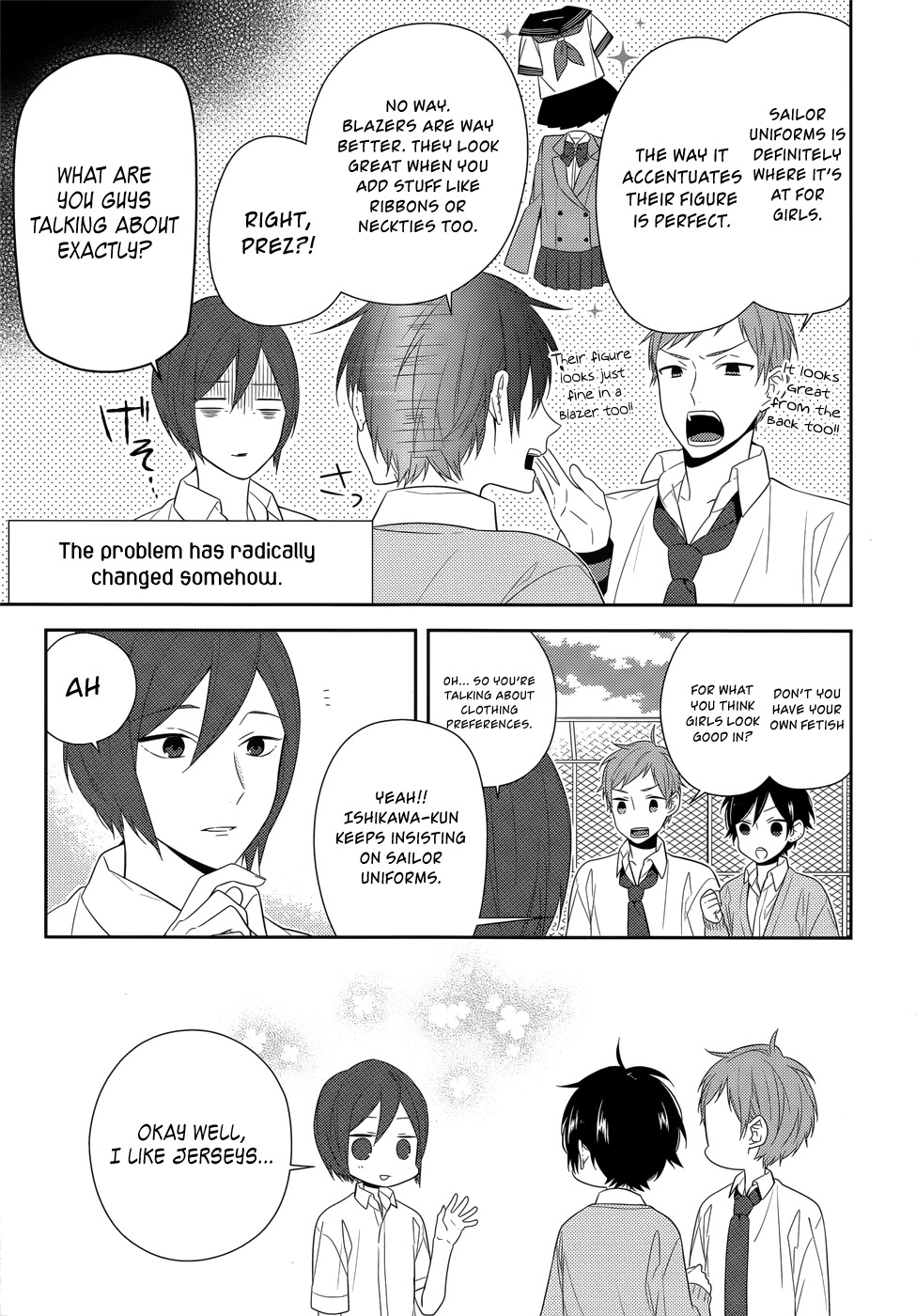 Horimiya Chapter 33 page 9 - Chapter 33: Fetish